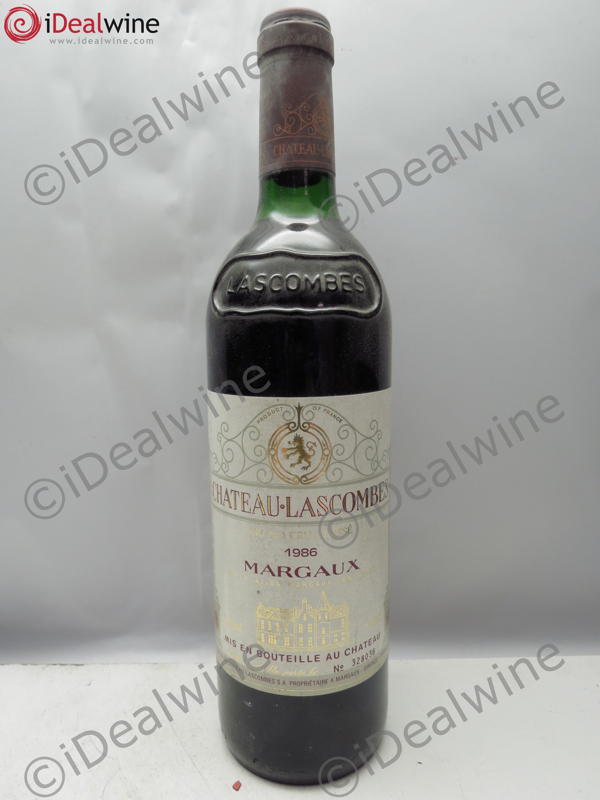 Château Lascombes 2ème Grand Cru Classé 1986 - Lot de 6 bouteilles - 0