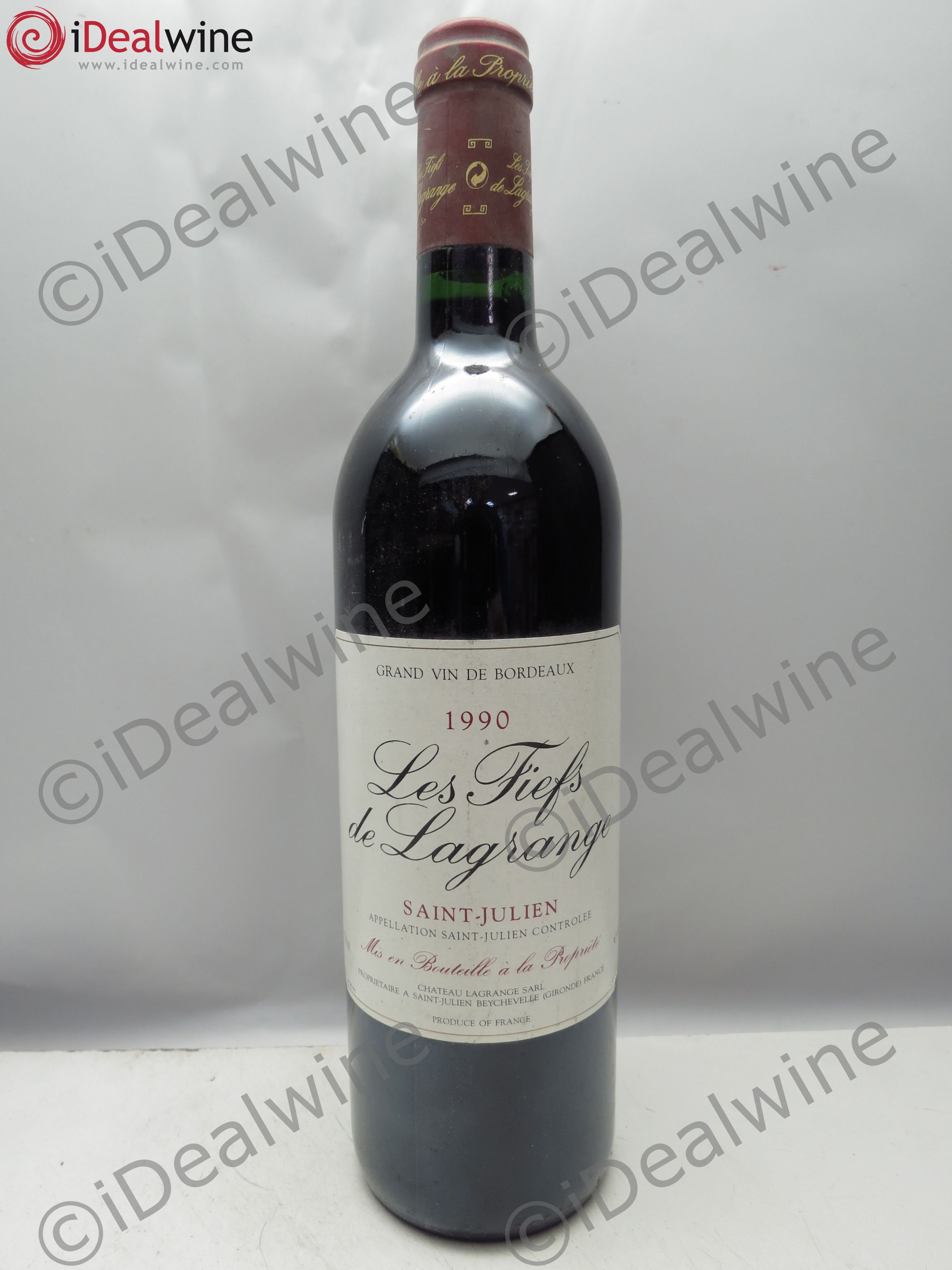 Les Fiefs de Lagrange Second Vin 1990 - Lot de 1 bouteille - 0