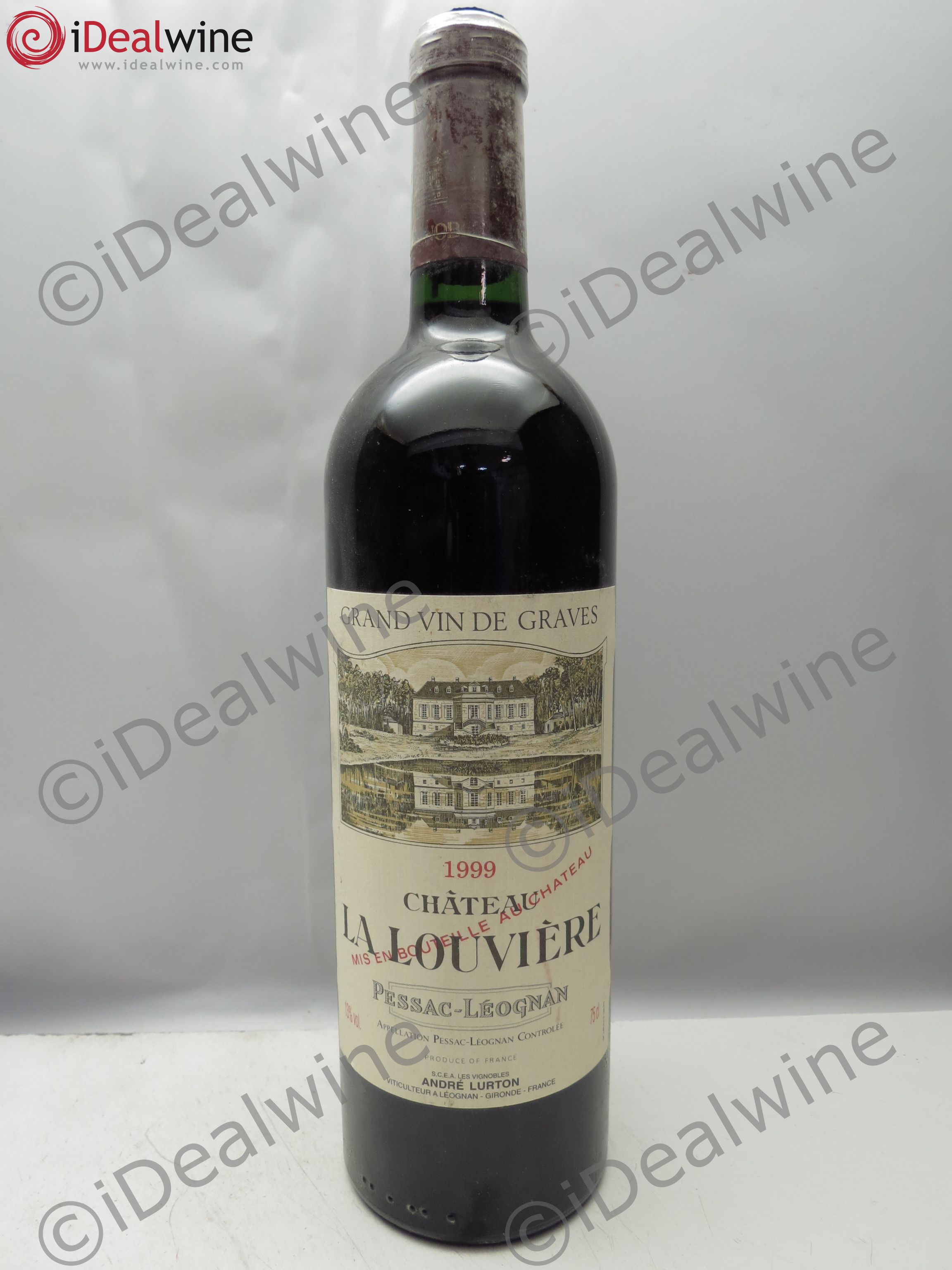 Château la Louvière 1999 - Lot de 6 bouteilles - 0