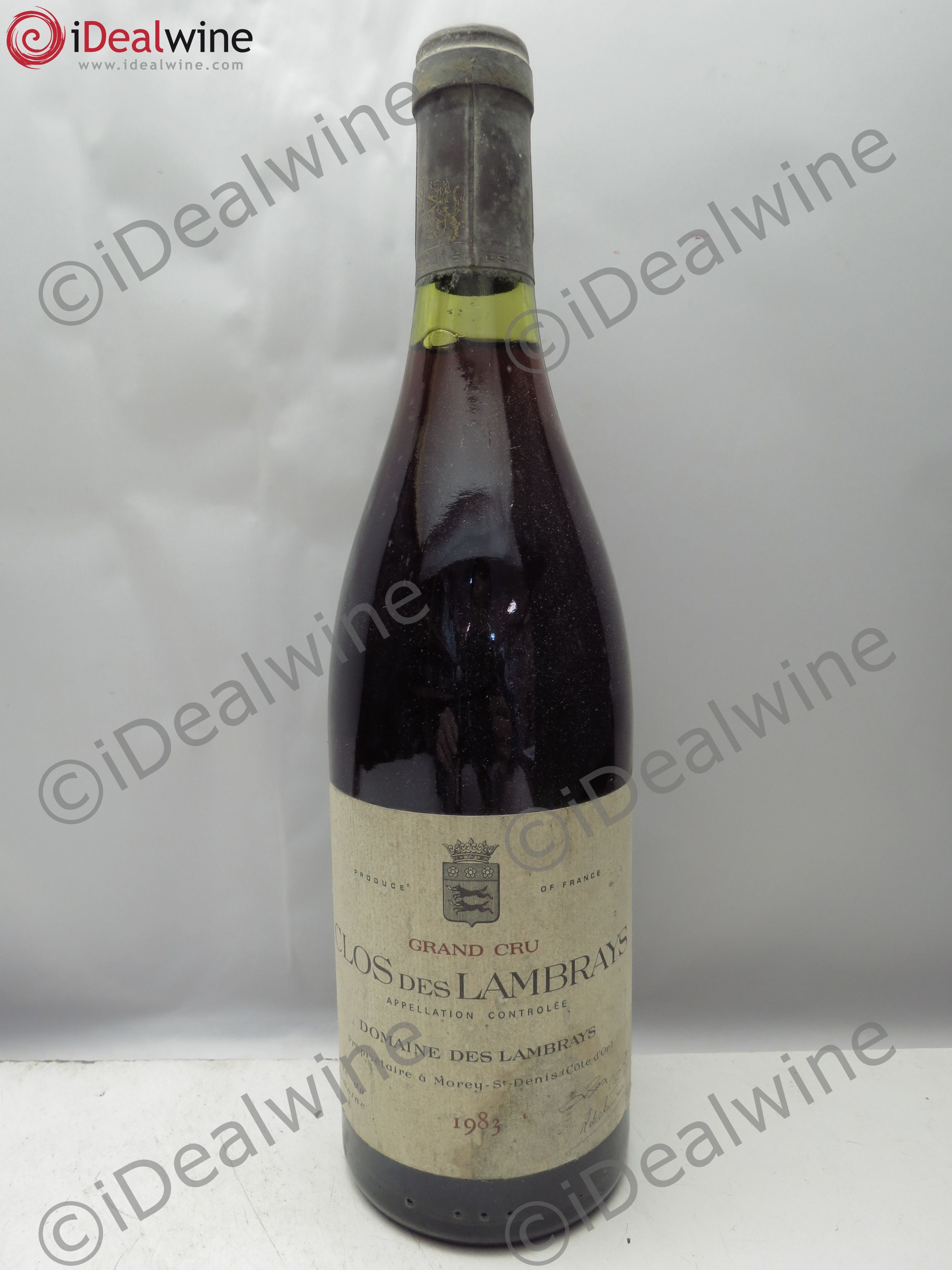 Clos des Lambrays Grand Cru Domaine des Lambrays 1983 - Lot de 1 bouteille - 0