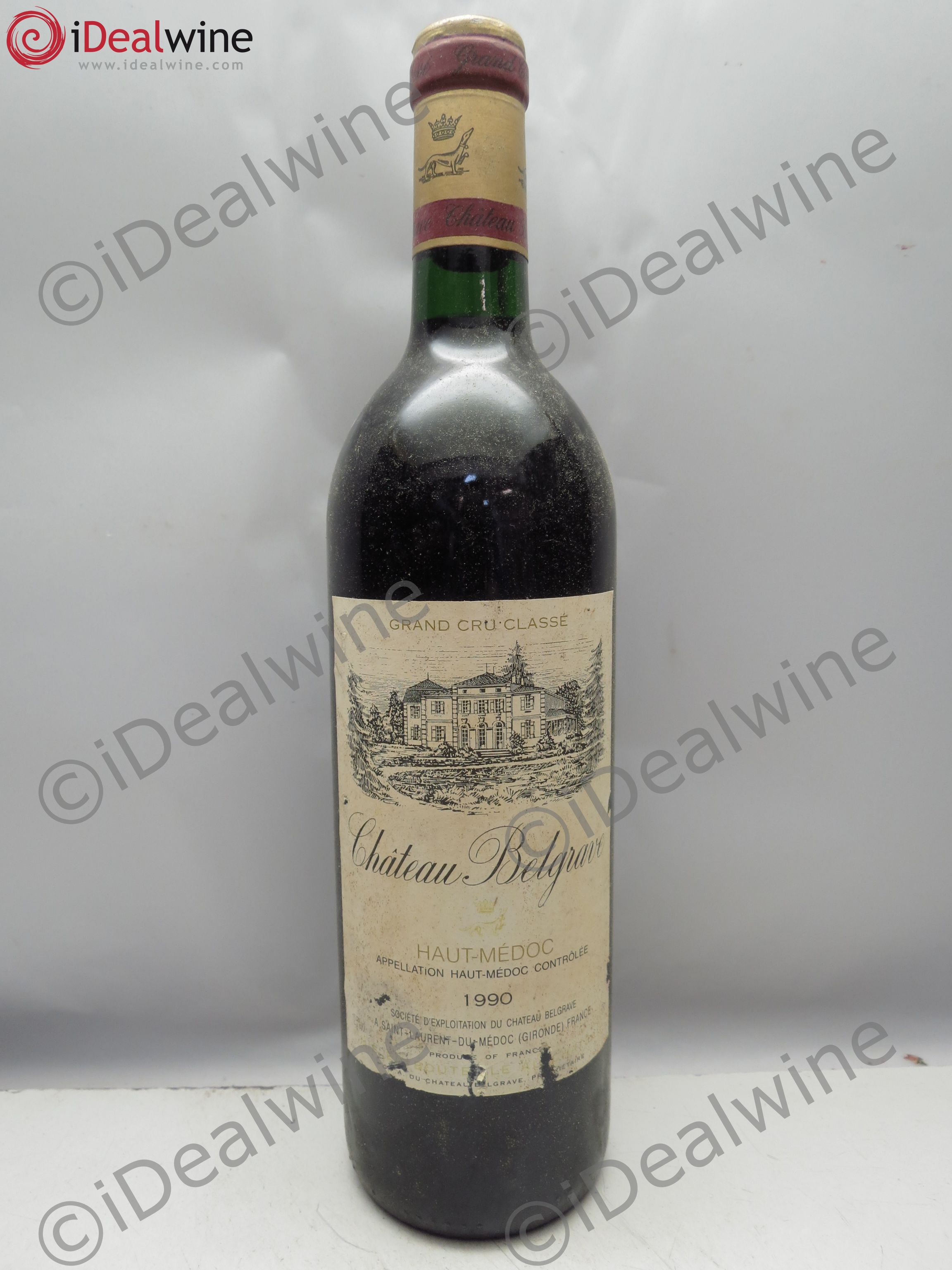 Château Belgrave 5ème Grand Cru Classé 1990 - Lot de 6 bouteilles - 0