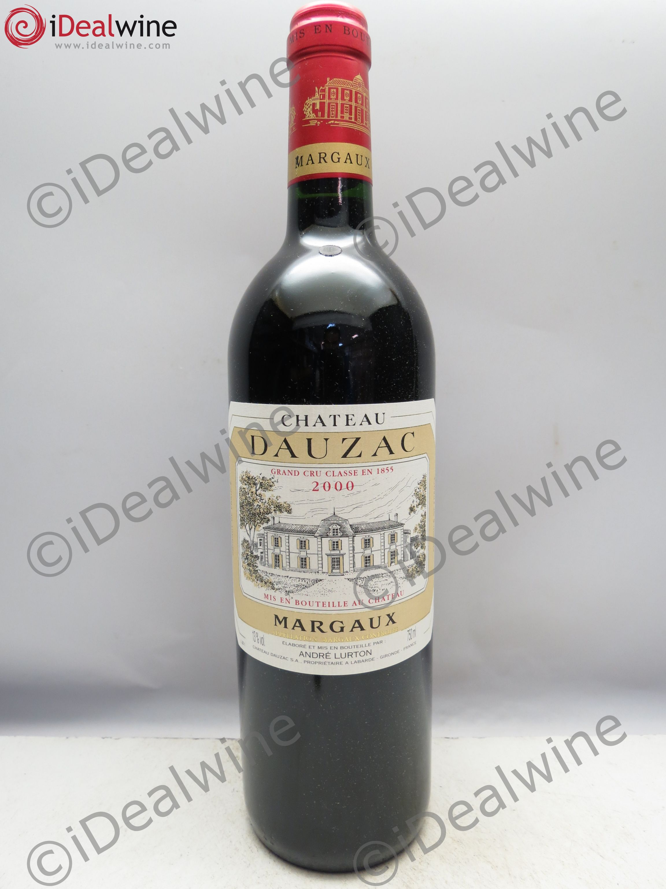 Château Dauzac 5ème Grand Cru Classé 2000 - Lot de 6 bouteilles - 0