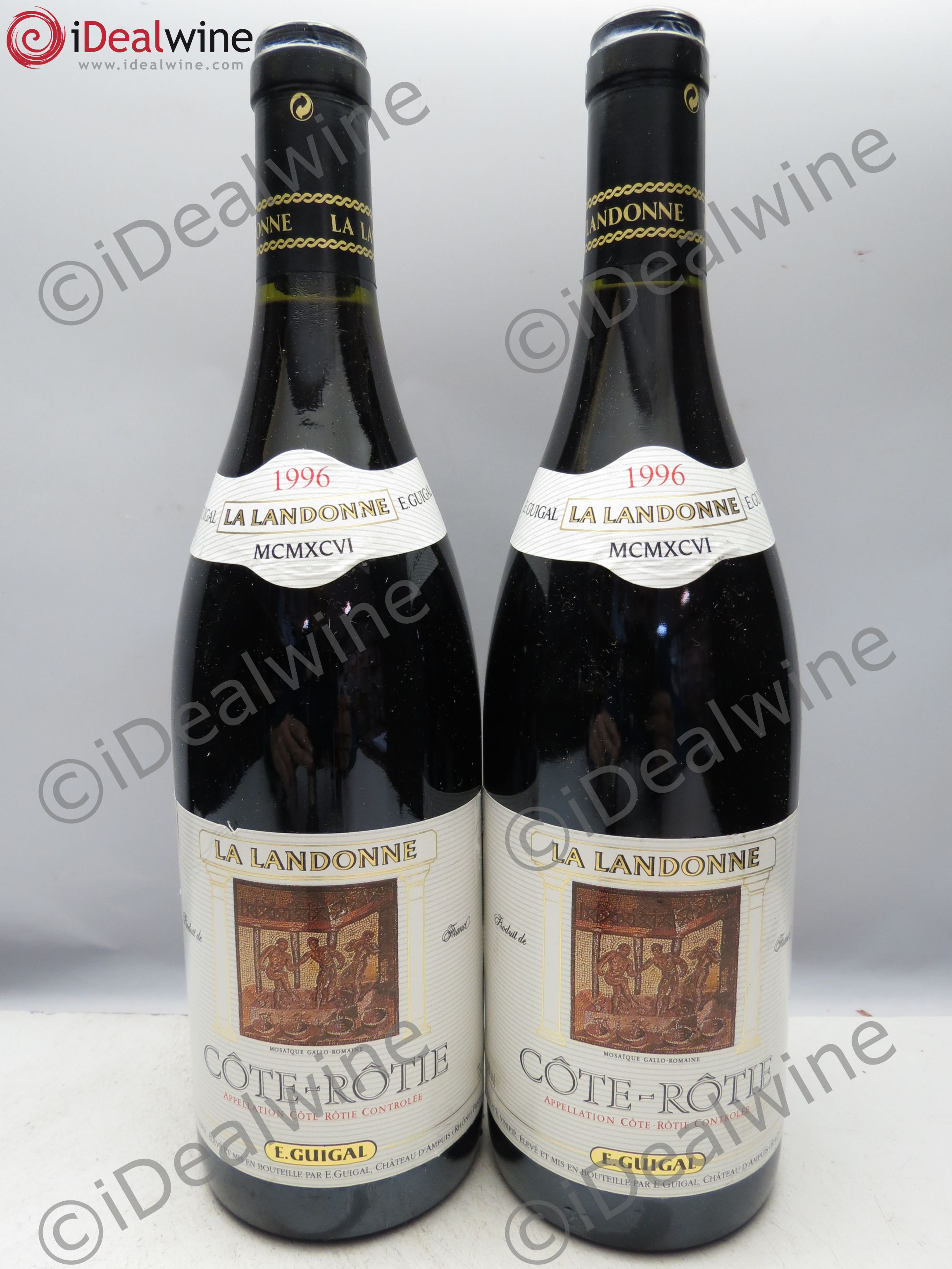 Côte-Rôtie La Landonne Guigal 1996 - Lot de 2 bouteilles - 0