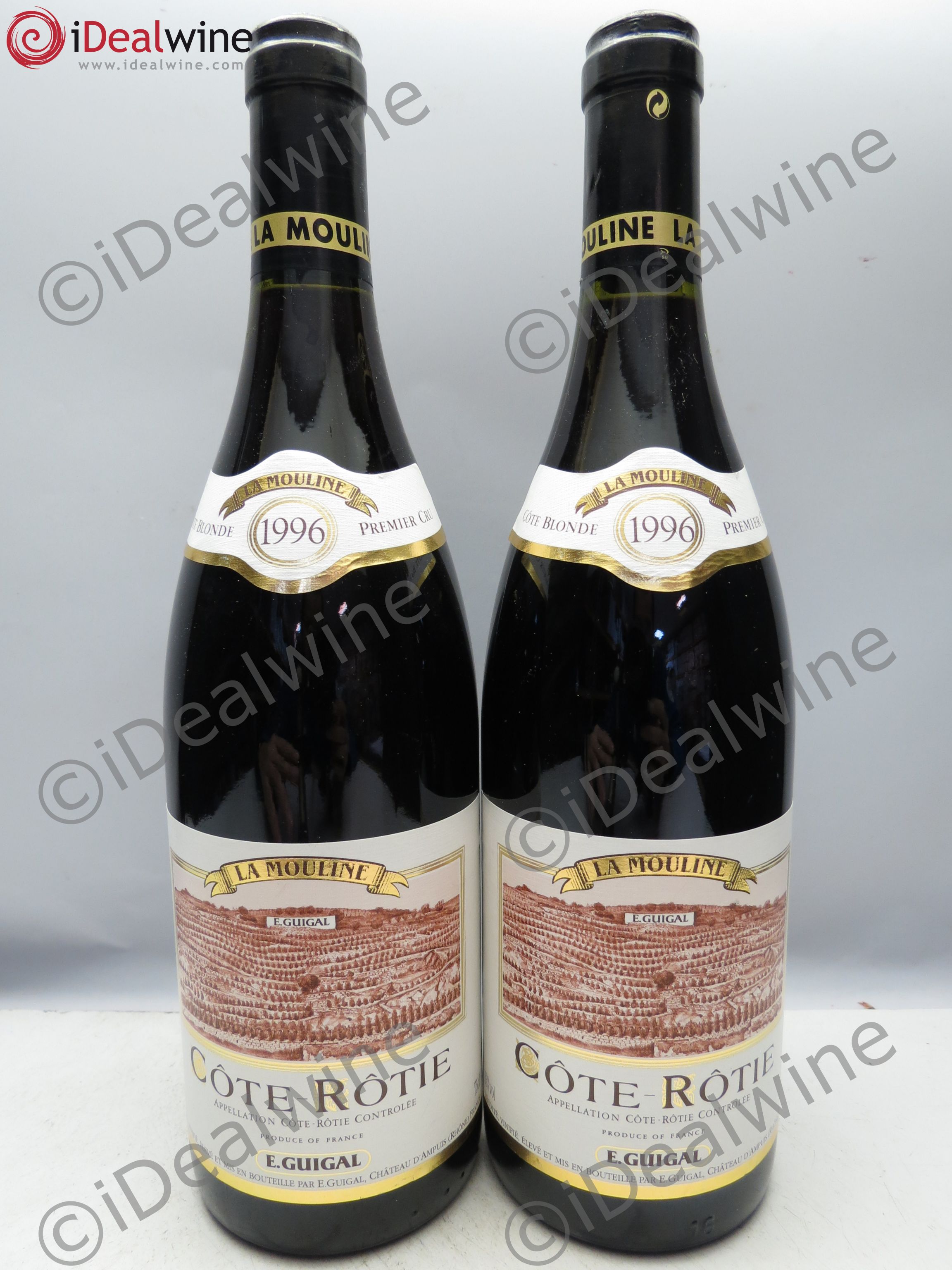 Côte-Rôtie La Mouline Guigal 1996 - Lot de 2 bouteilles - 0