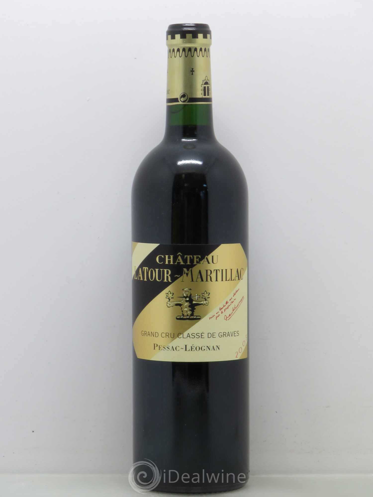 Château Latour-Martillac Cru Classé de Graves 2005 - Lot de 1 bouteille - 0