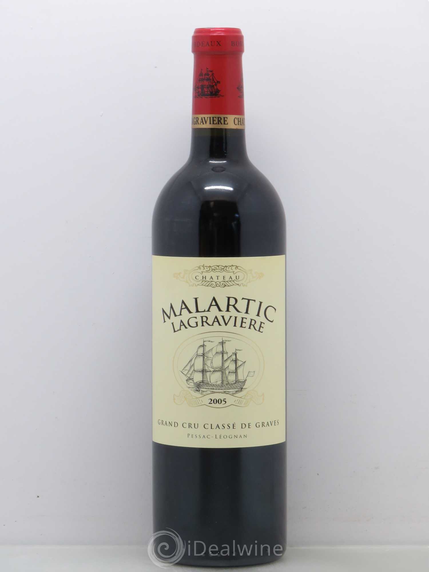 Château Malartic-Lagravière Cru Classé de Graves 2005 - Lot de 1 bouteille - 0