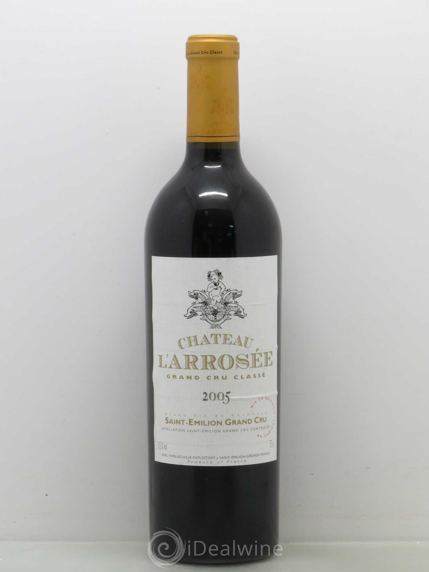 Château l' Arrosée Grand Cru Classé 2005 - Lot de 1 bouteille - 0