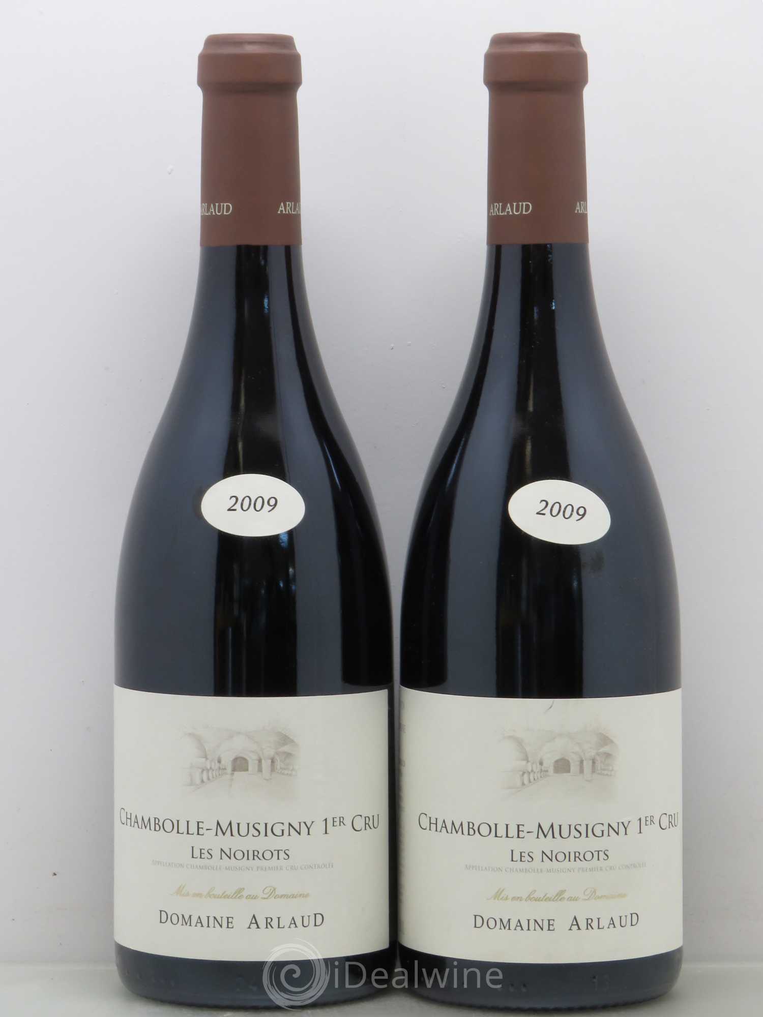Chambolle-Musigny 1er Cru Les Noirots - Domaine Arlaud 2009 - Posten von 2 Flaschen - 0