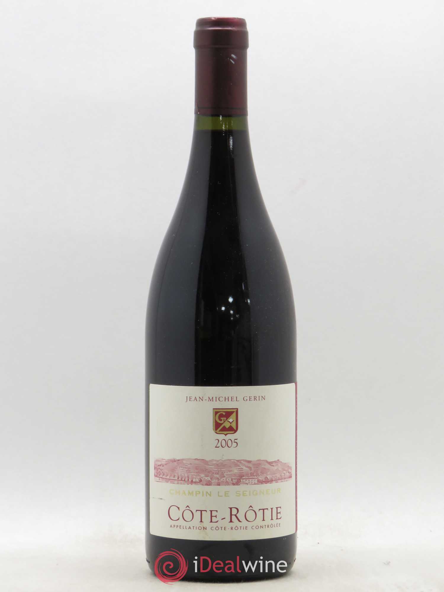 Côte-Rôtie Champin Le Seigneur Jean-Michel Gerin 2005 - Lot de 1 bouteille - 0