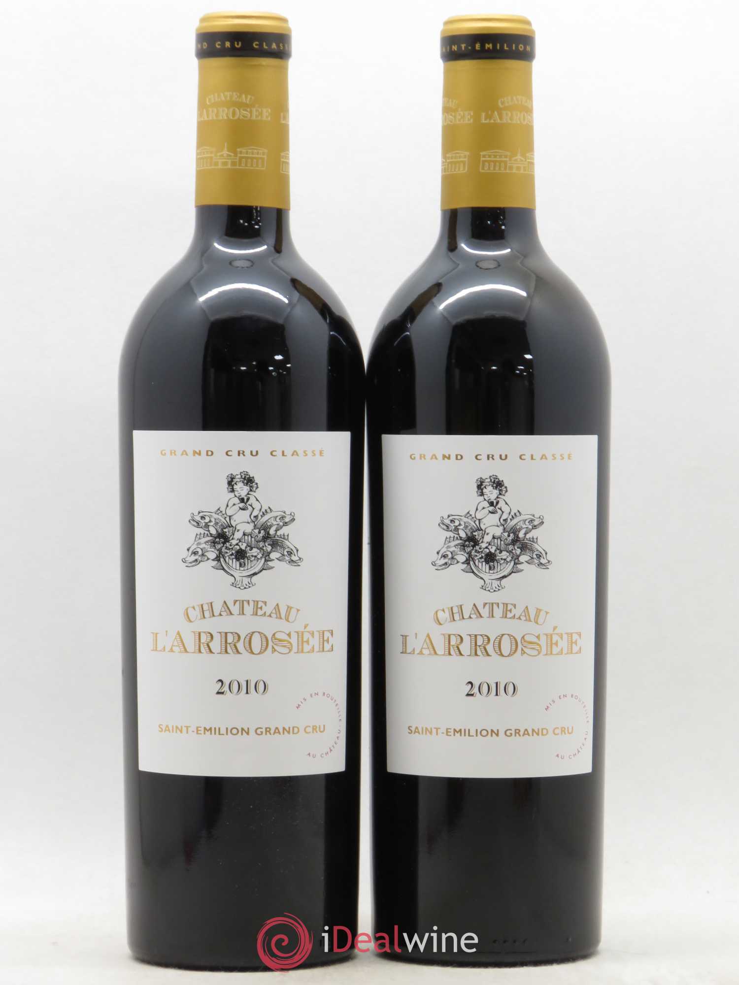 Château l' Arrosée Grand Cru Classé 2010 - Lot de 2 bouteilles - 0