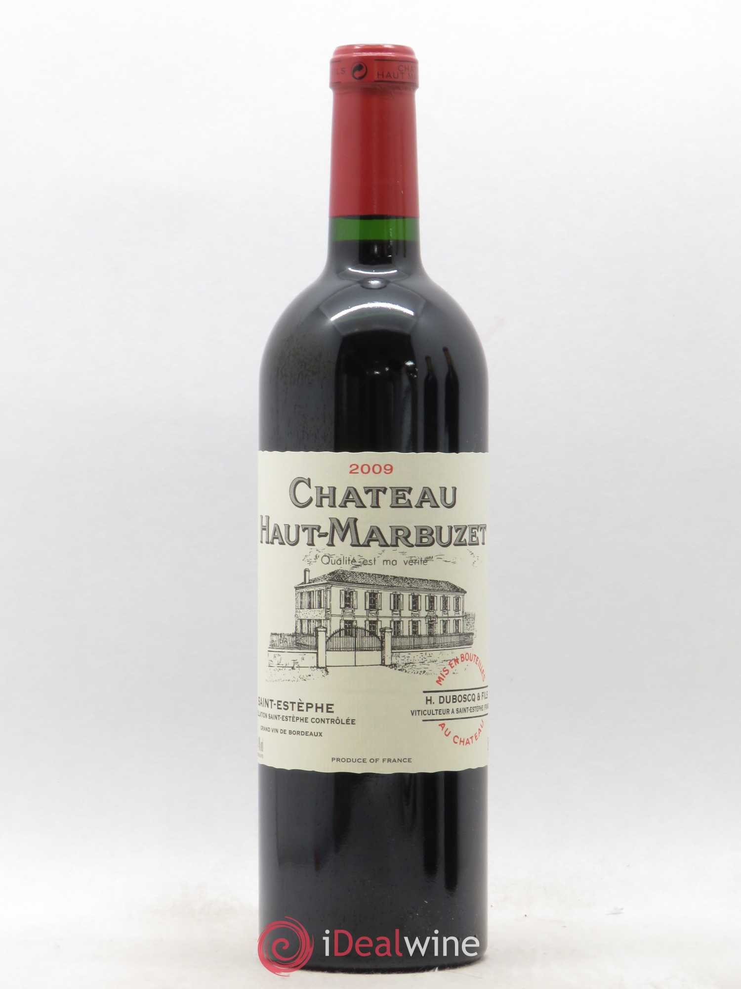 Château Haut Marbuzet 2009 - Lot de 1 bouteille - 0