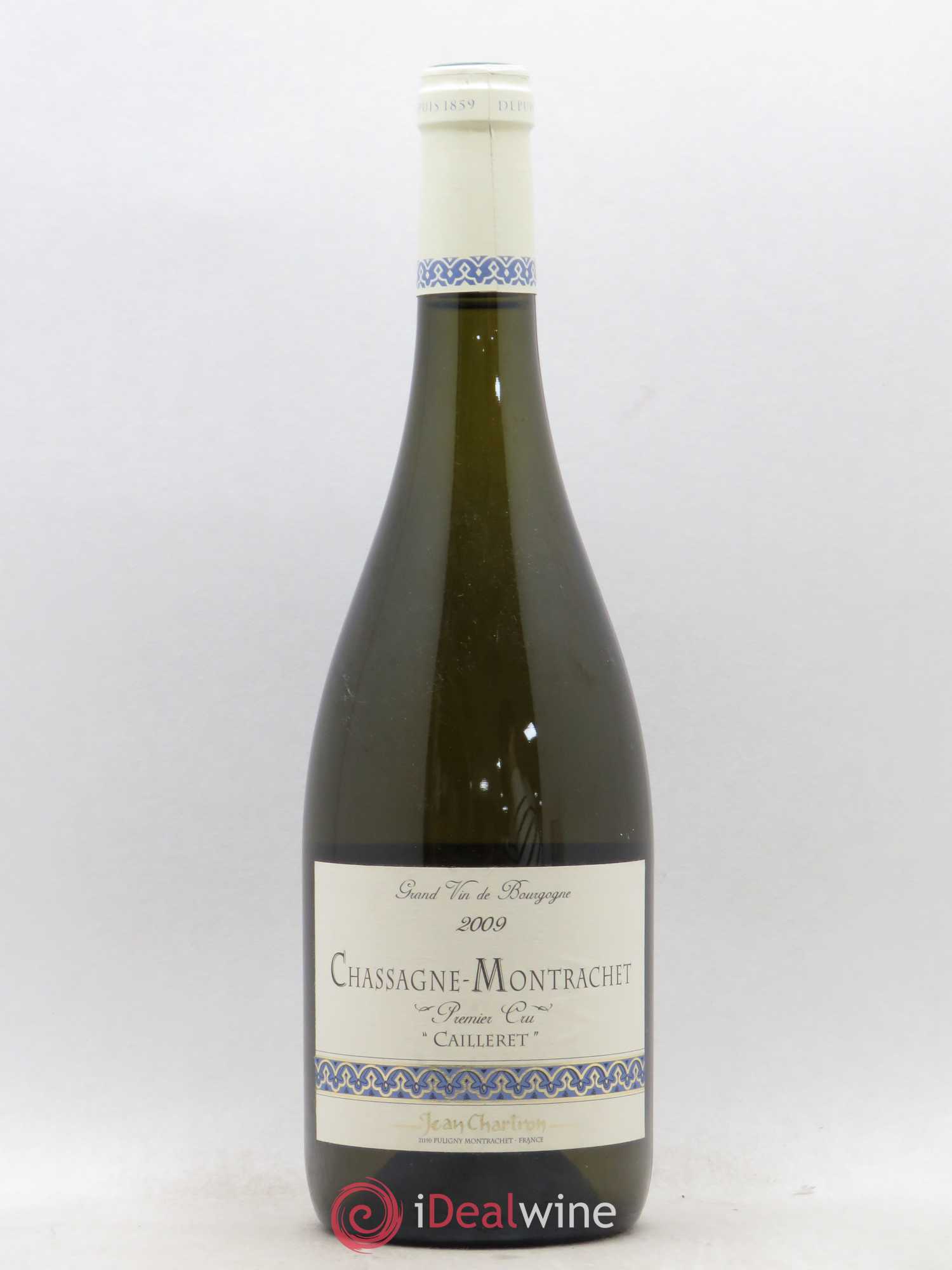 Chassagne-Montrachet 1er Cru Caillerets Jean Chartron 2009 - Posten von 1 Flasche - 0