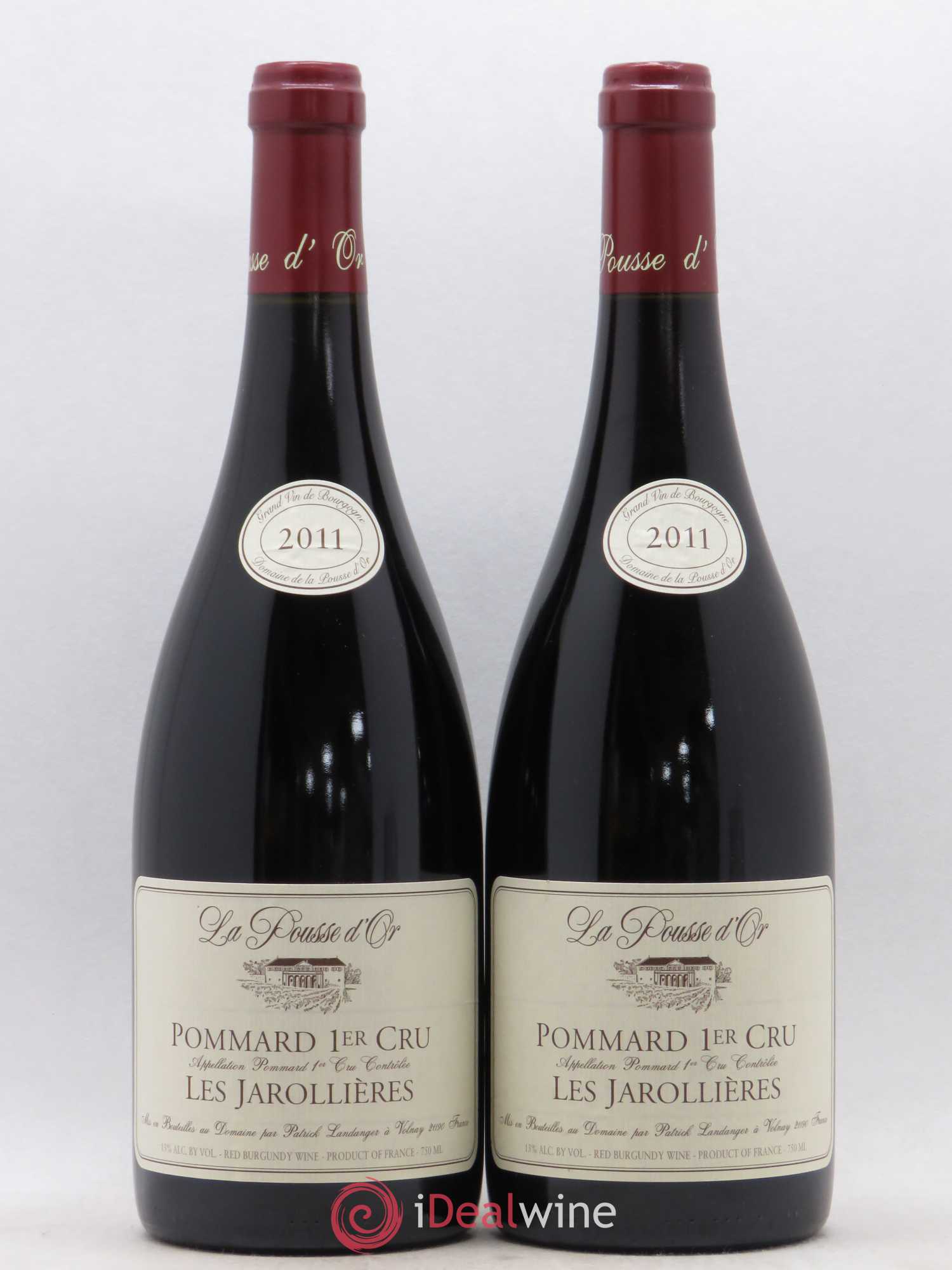 Pommard 1er Cru Les Jarollières La Pousse d'Or (Domaine de) 2011 - Lot de 2 bouteilles - 0