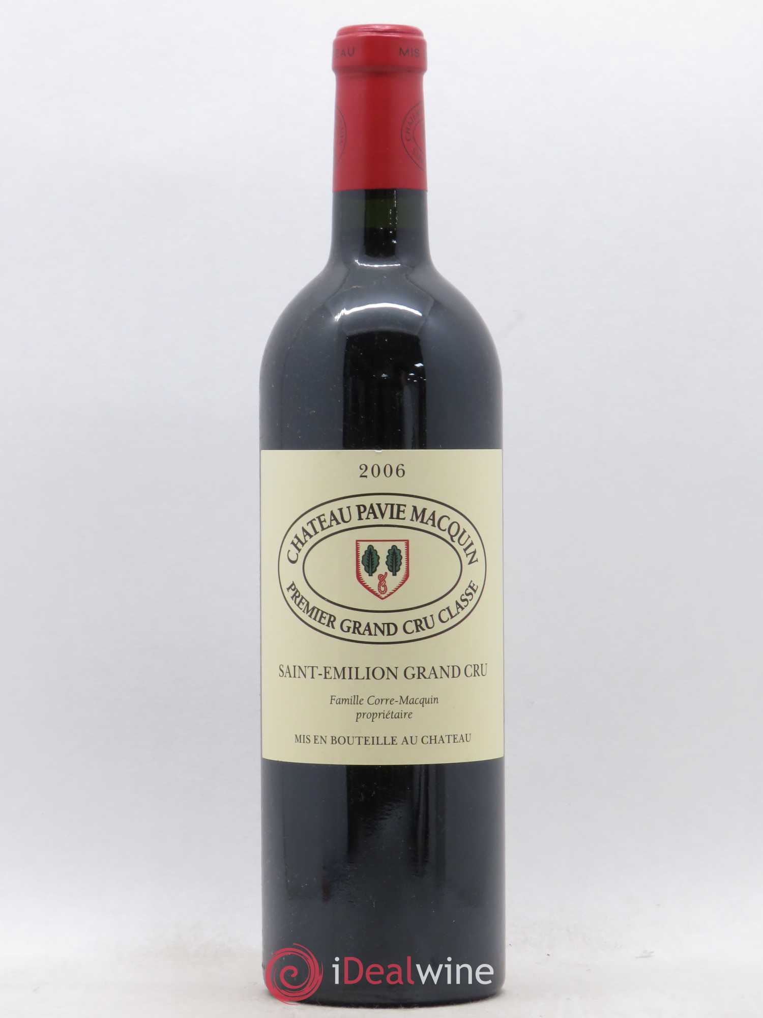 Château Pavie Macquin 1er Grand Cru Classé B 2006 - Lot de 1 bouteille - 0