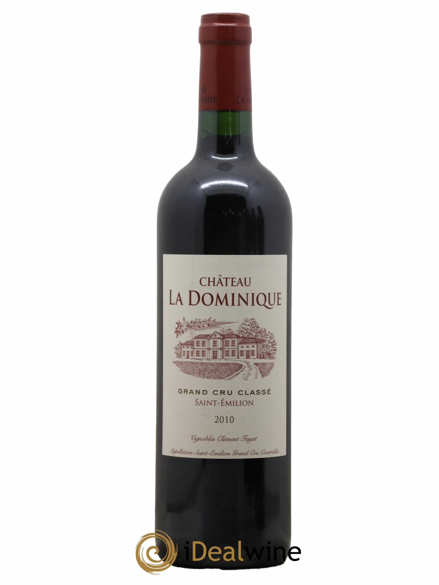 Château la Dominique Grand Cru Classé 2010 - Lot de 1 bouteille - 0