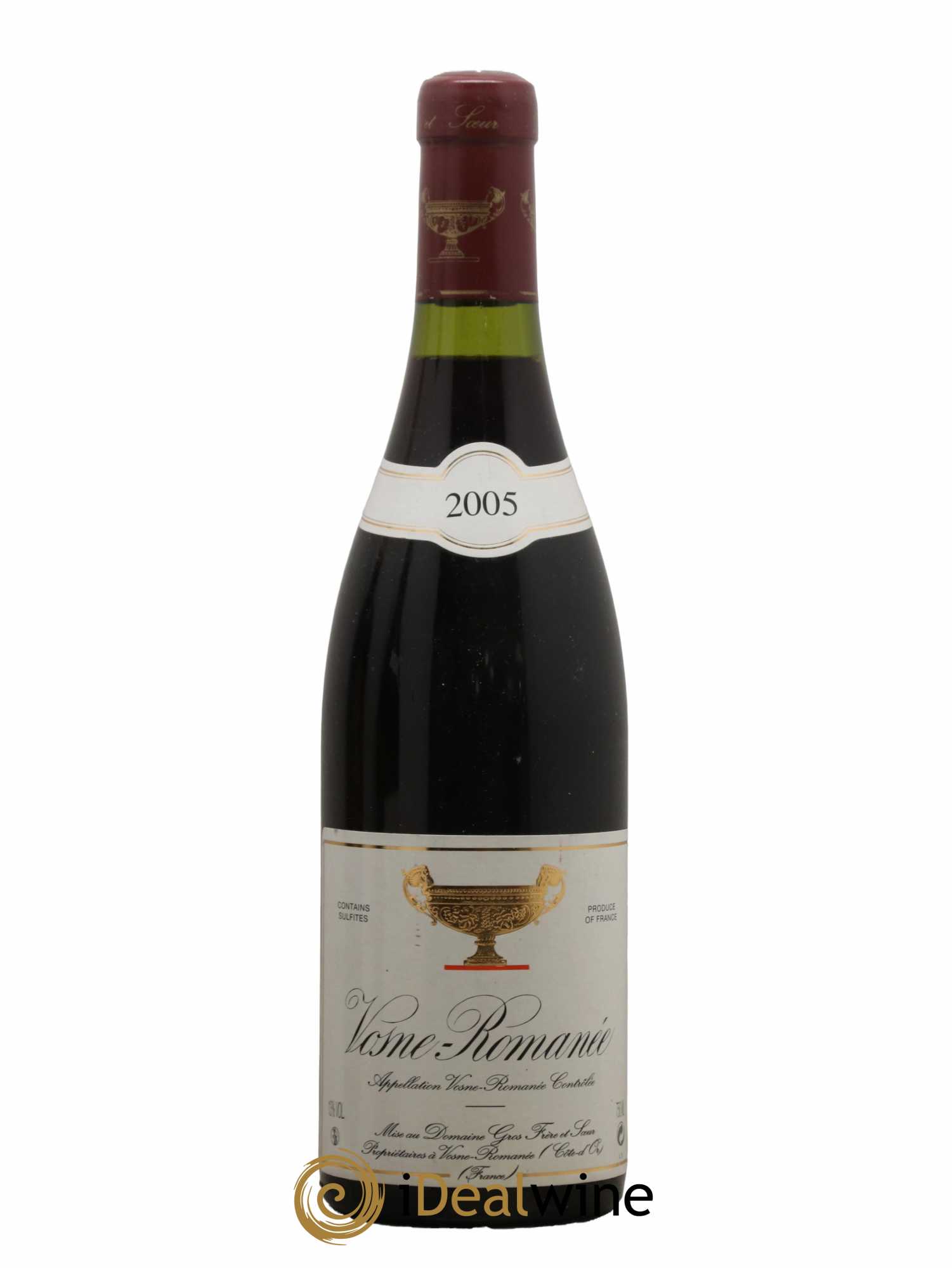 Vosne-Romanée Gros Frère & Soeur 2005 - Lot de 1 bouteille - 0