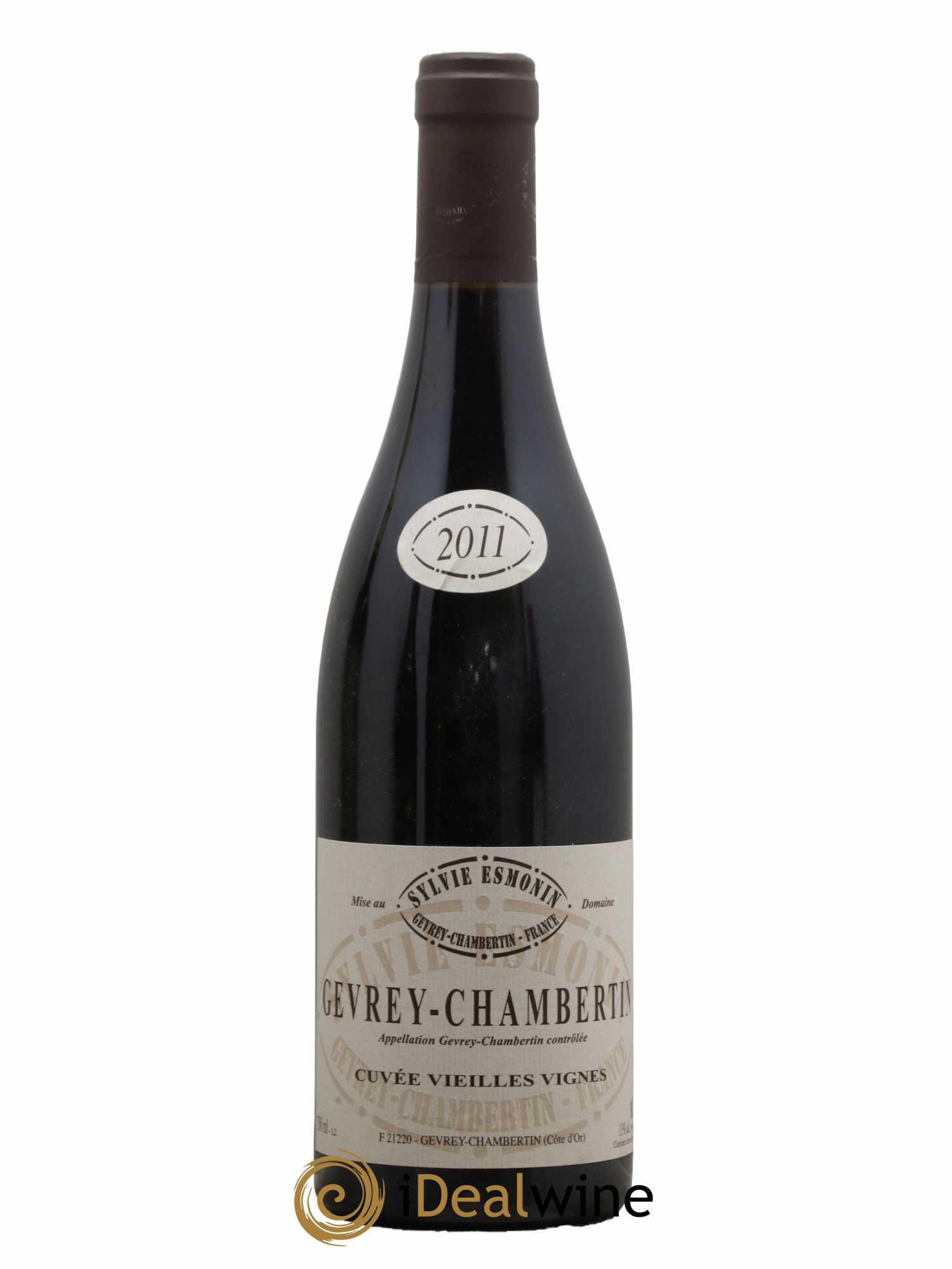 Gevrey-Chambertin Vieilles Vignes Sylvie Esmonin 2011 - Lot de 1 bouteille - 0