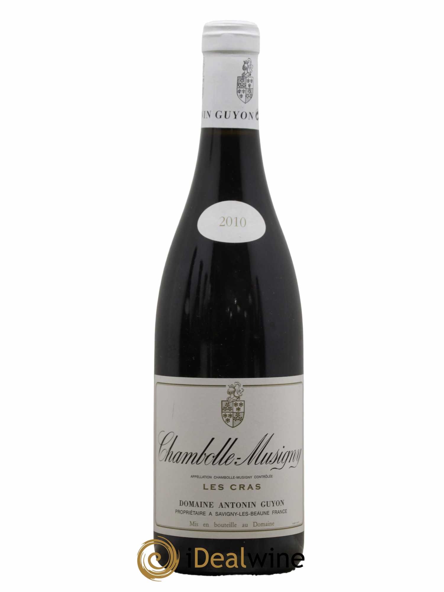 Chambolle-Musigny Les Cras Antonin Guyon 2010 - Lot de 1 bouteille - 0