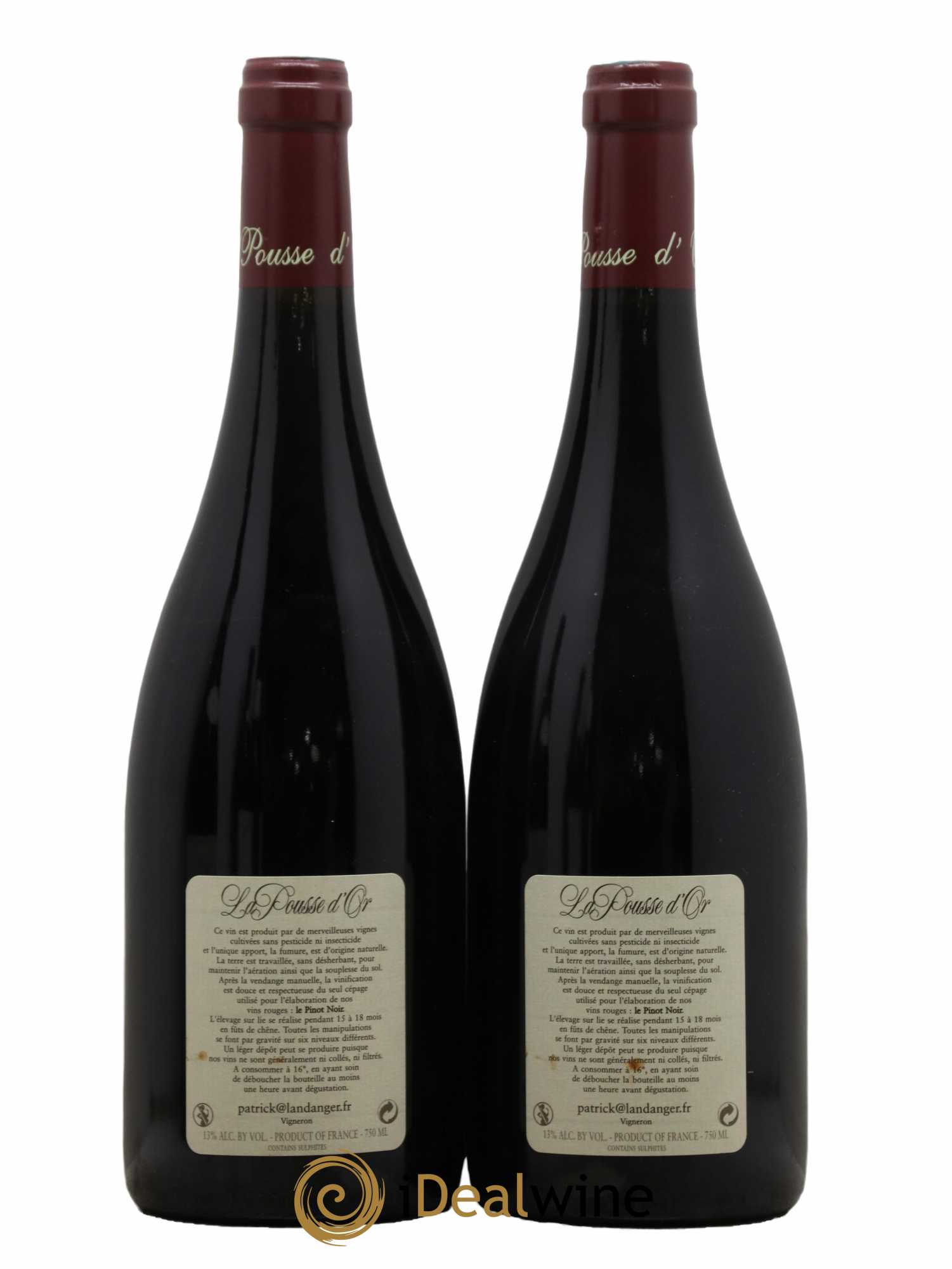 Volnay 1er Cru Les Caillerets La Pousse d'Or (Domaine de) 2010 - Lot de 2 bouteilles - 1