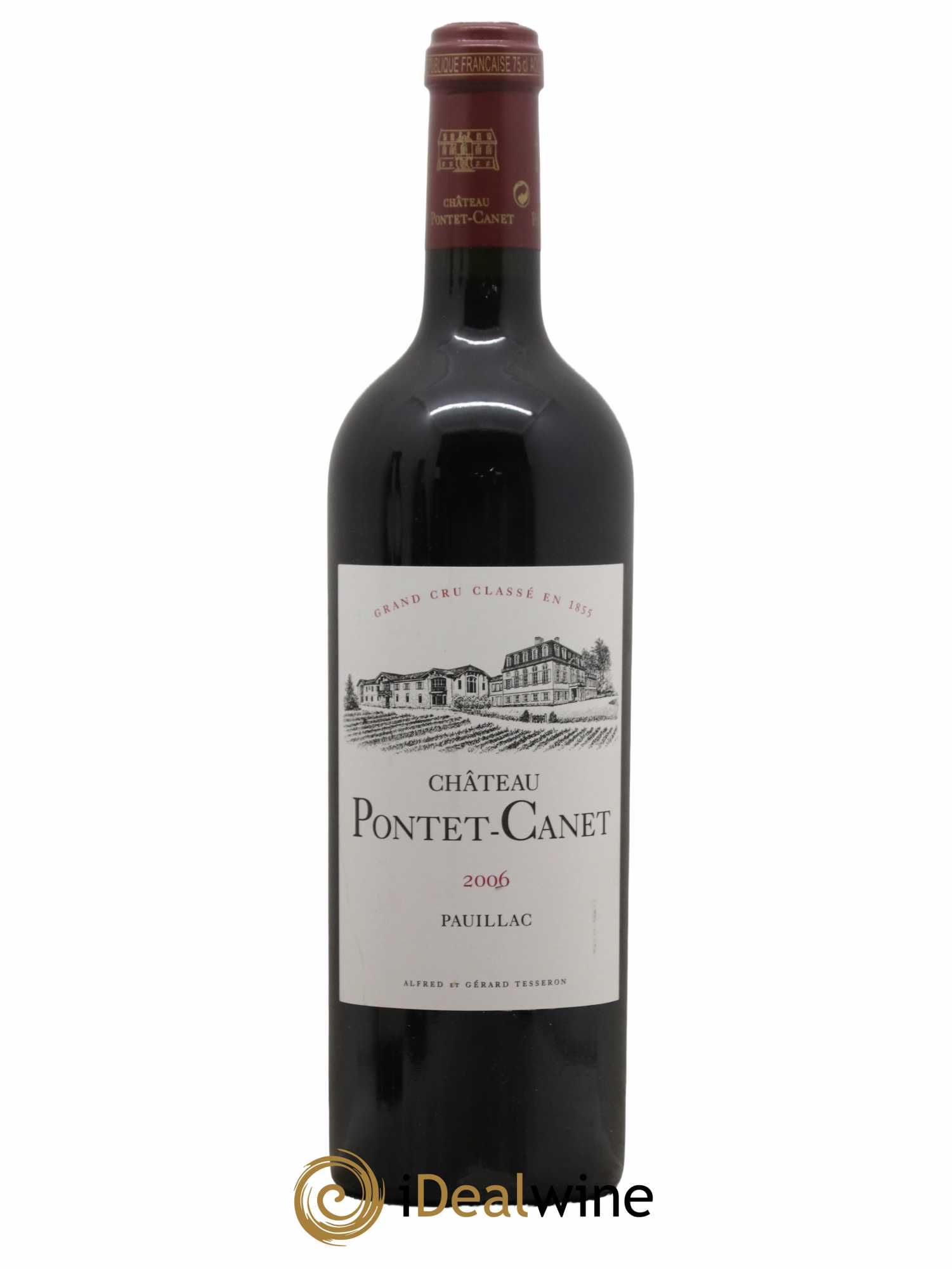 Château Pontet Canet 5ème Grand Cru Classé 2006 - Lot de 1 bouteille - 0