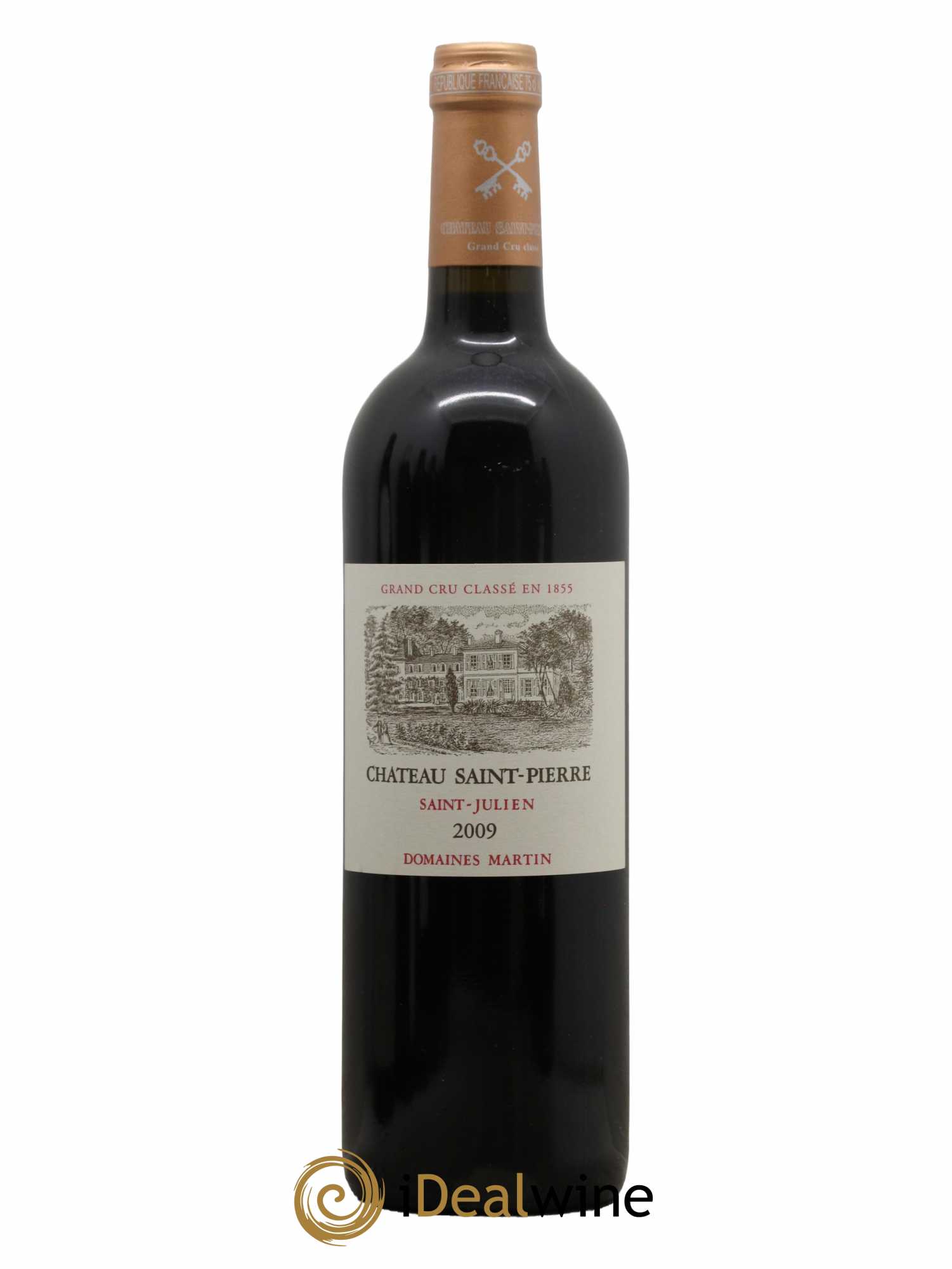 Château Saint-Pierre 4ème Grand Cru Classé 2009 - Lot de 1 bouteille - 0