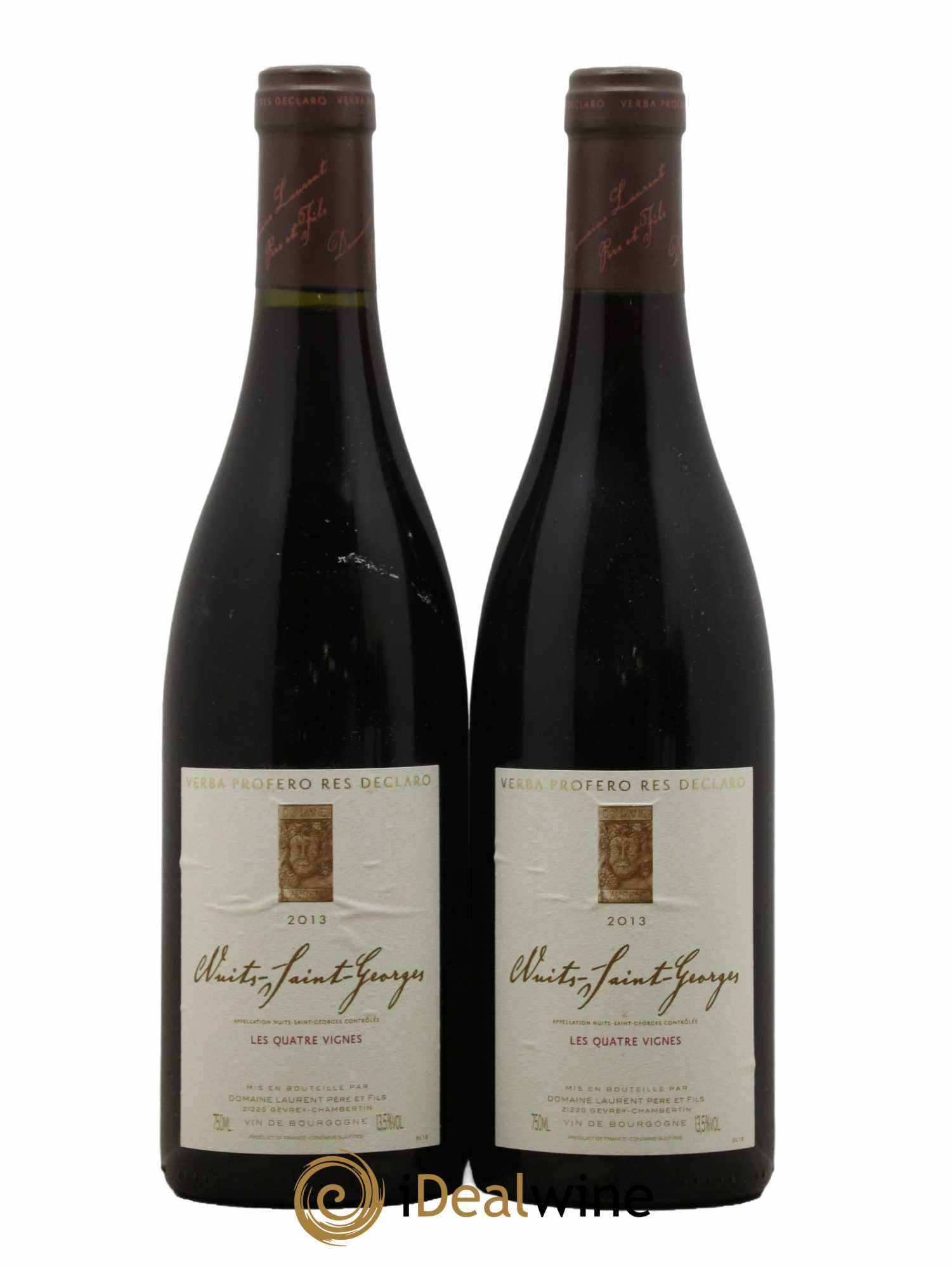 Nuits-Saint-Georges Les 4 vignes Dominique Laurent 2013 - Lot de 2 bouteilles - 0