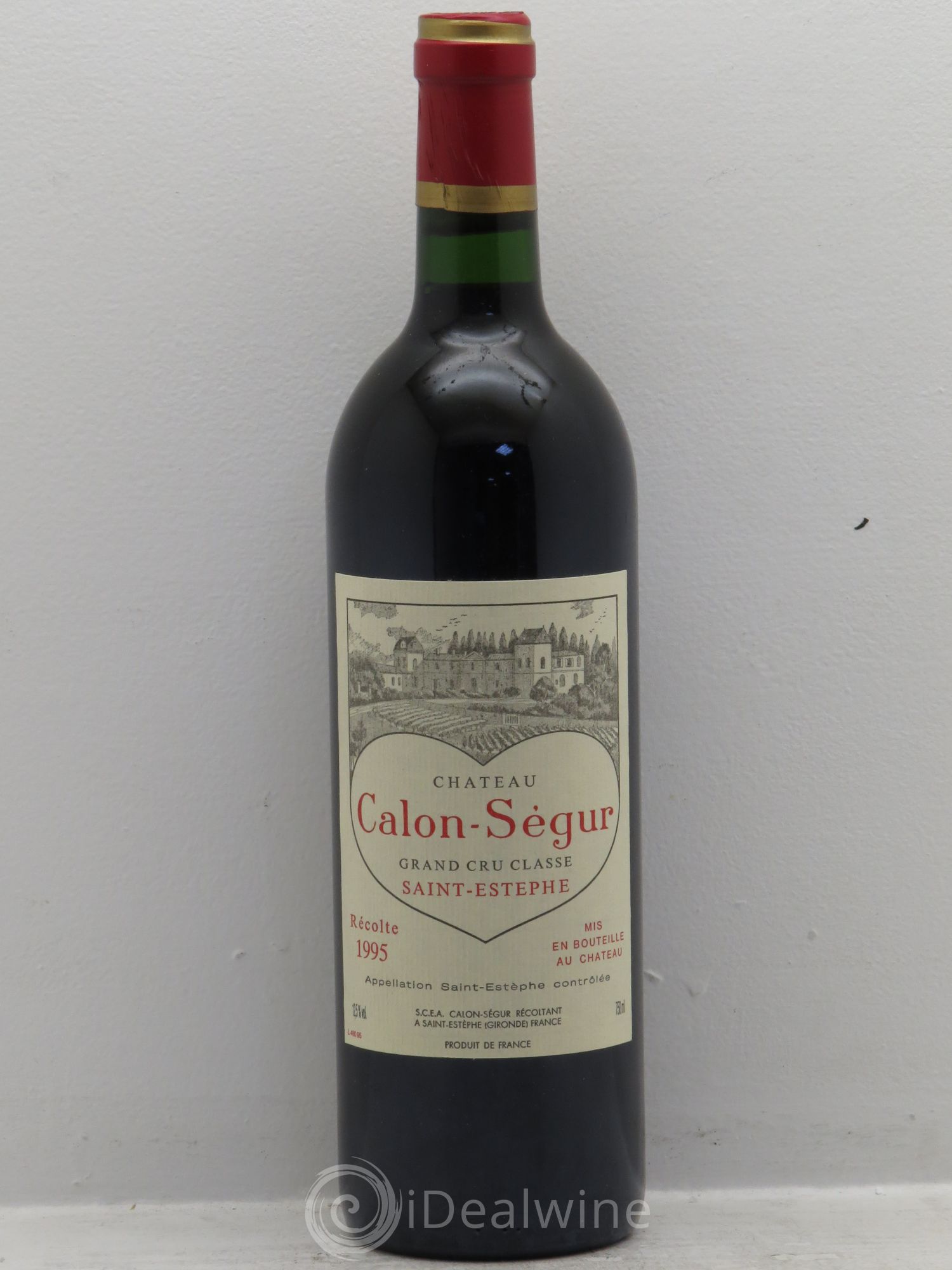 Château Calon Ségur 3ème Grand Cru Classé 1995 - Lot de 1 bouteille - 0