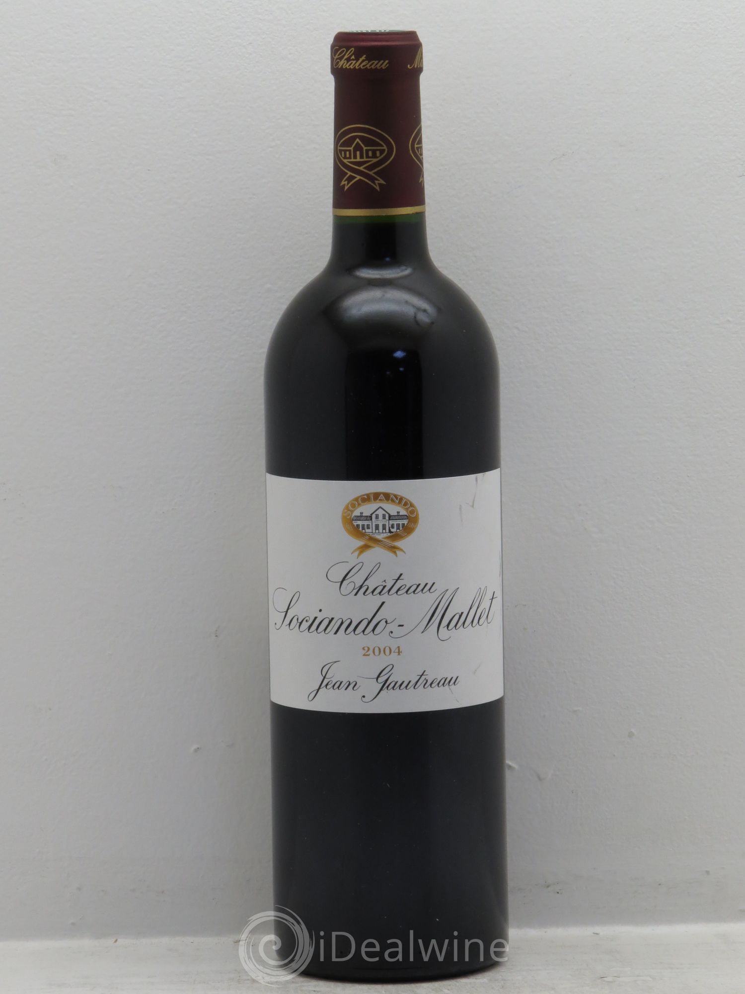 Château Sociando Mallet 2004 - Lot de 1 bouteille - 0