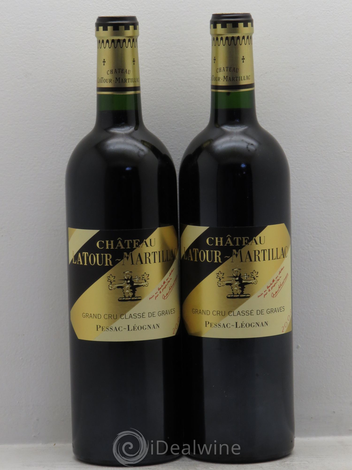 Château Latour-Martillac Cru Classé de Graves 2005 - Lot de 2 bouteilles - 0