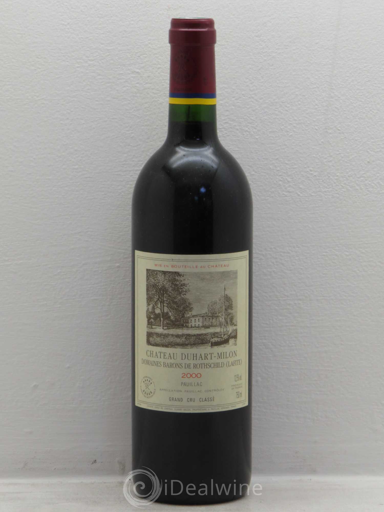 Château Duhart-Milon 4ème Grand Cru Classé 2000 - Lot de 1 bouteille - 0