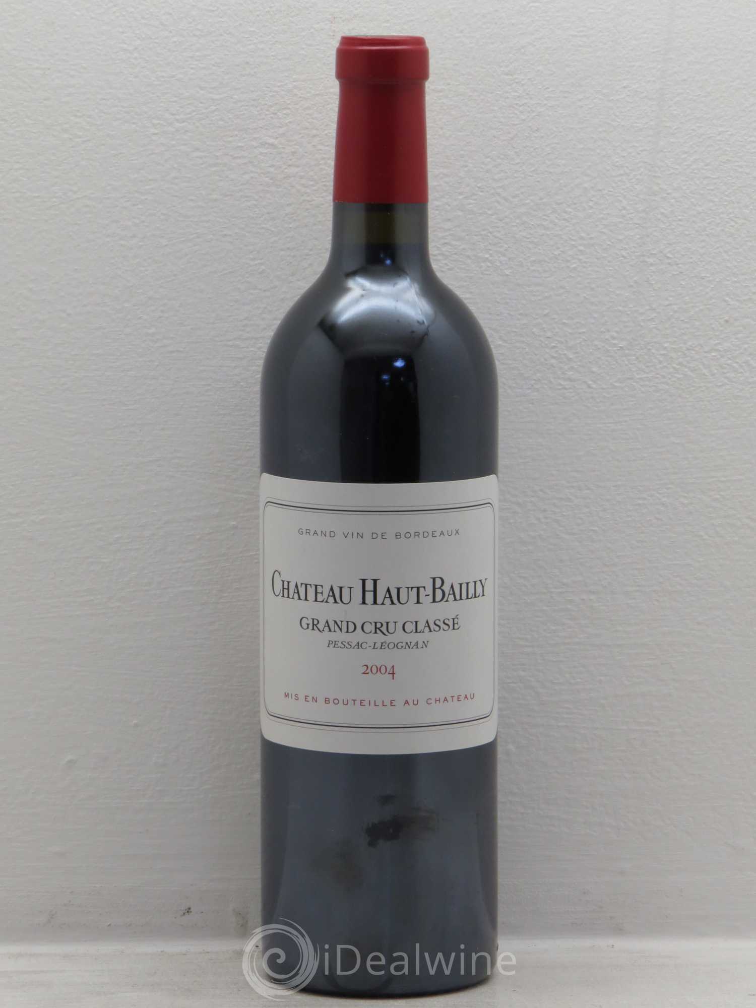 Château Haut-Bailly Cru Classé de Graves 2004 - Lot de 1 bouteille - 0