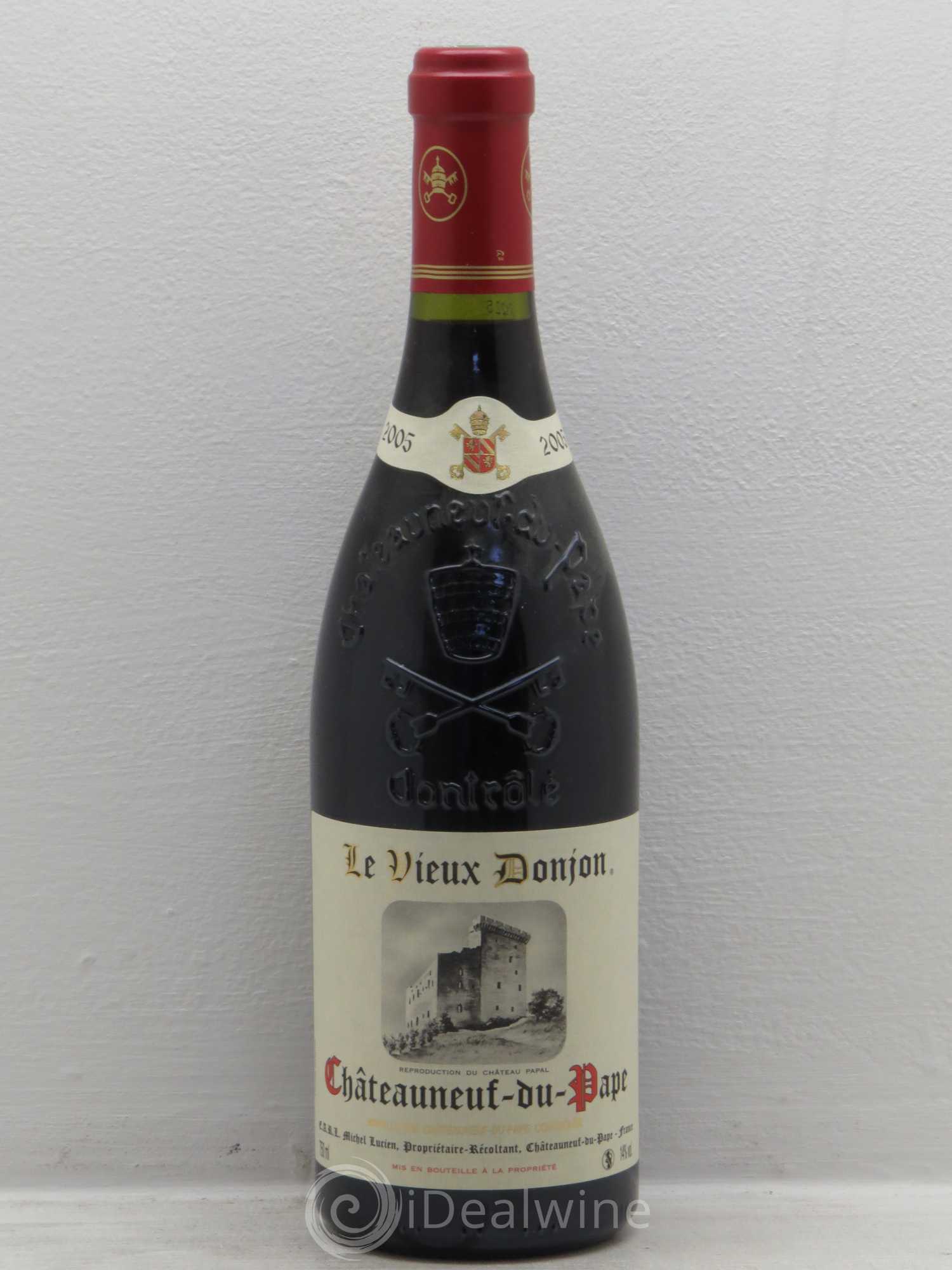 Châteauneuf-du-Pape Le Vieux Donjon Michel Lucien 2005 - Lot de 1 bouteille - 0