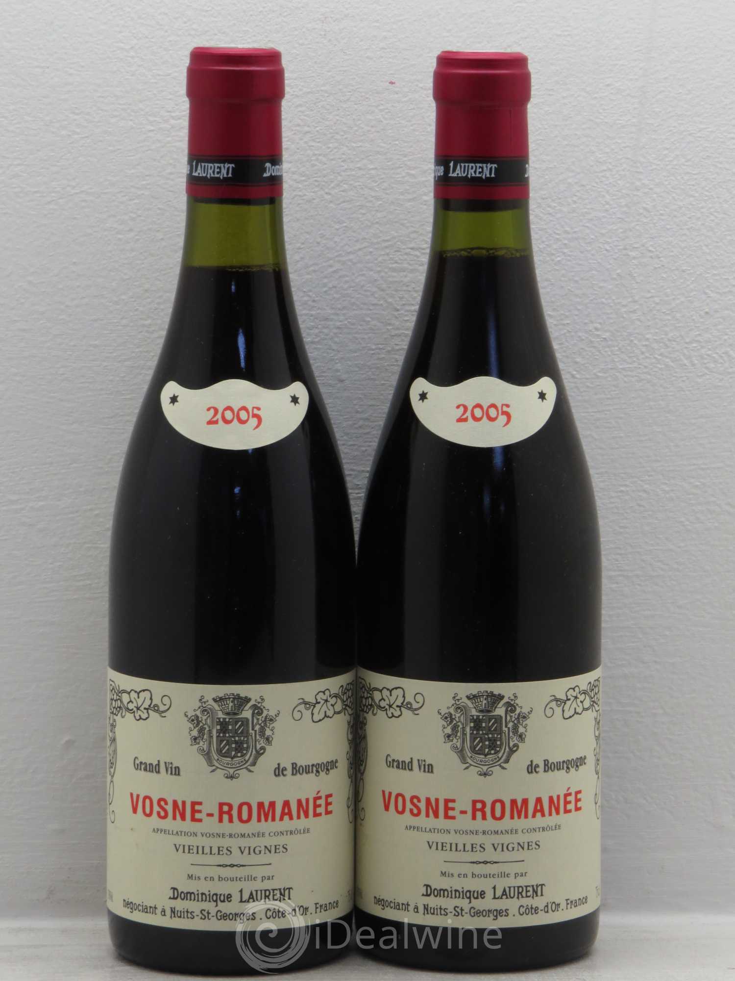 Vosne-Romanée Dominique Laurent Vieilles vignes 2005 - Lot de 2 bouteilles - 0