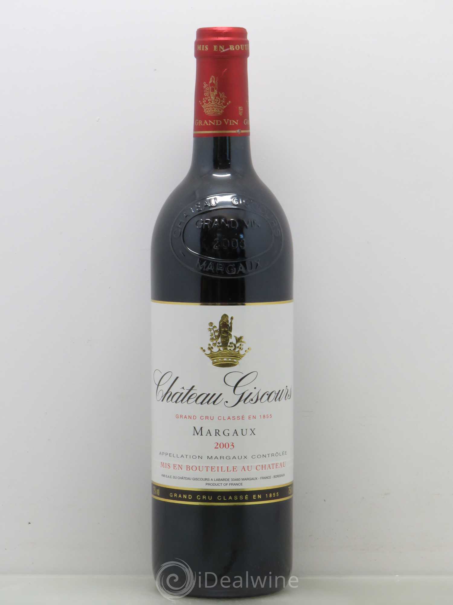 Château Giscours 3ème Grand Cru Classé 2003 - Lot de 1 bouteille - 0