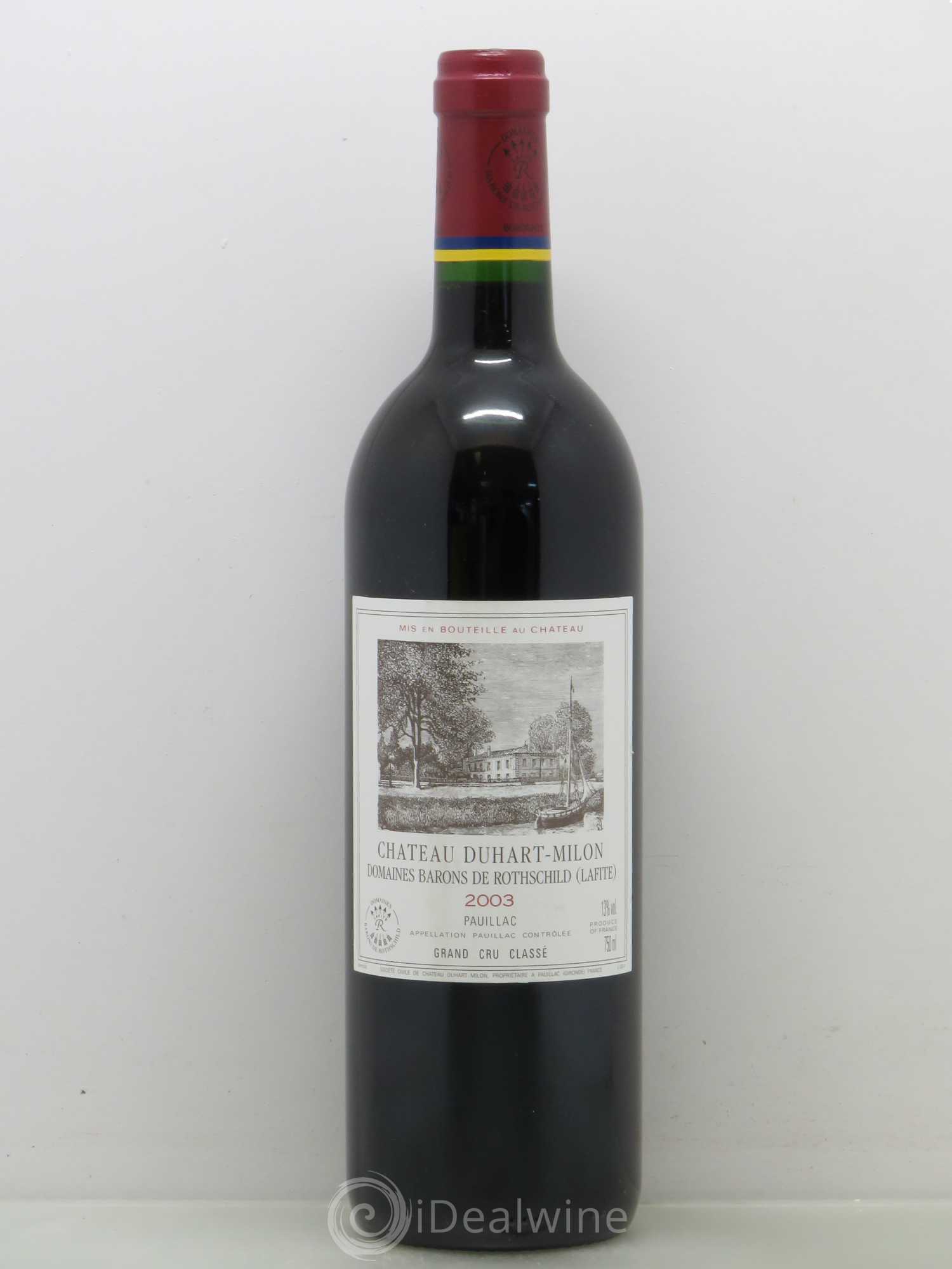 Château Duhart-Milon 4ème Grand Cru Classé 2003 - Lot de 1 bouteille - 0