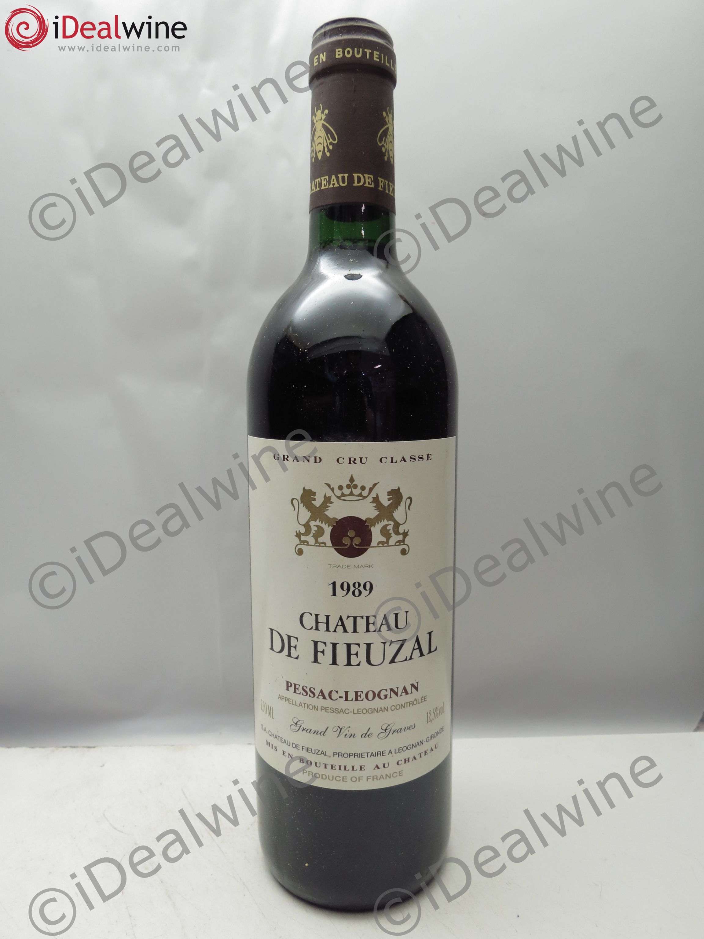 Château de Fieuzal Cru Classé de Graves 1989 - Lot de 6 bouteilles - 0