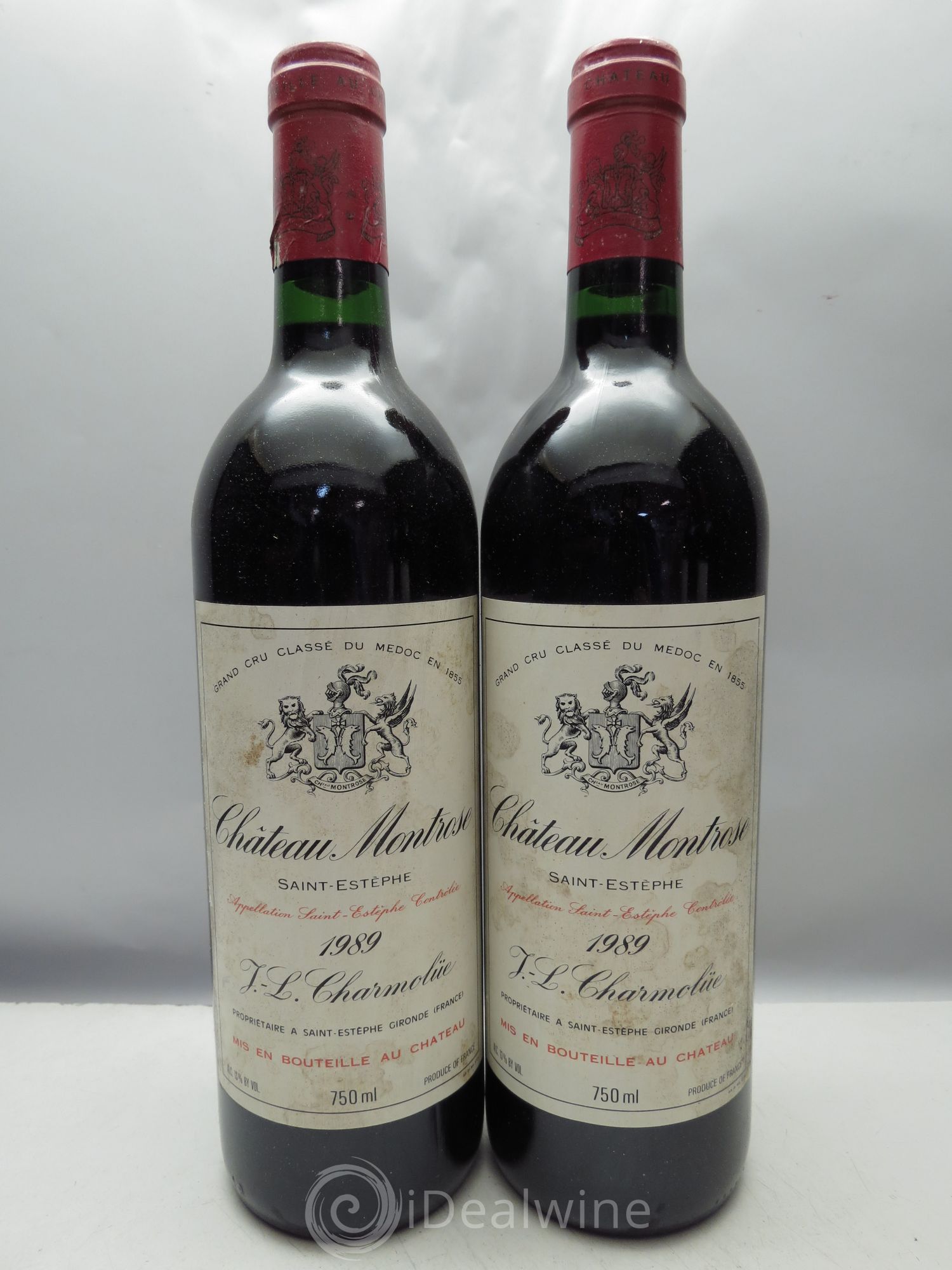 Château Montrose 2ème Grand Cru Classé 1989 - Lot de 12 bouteilles - 2