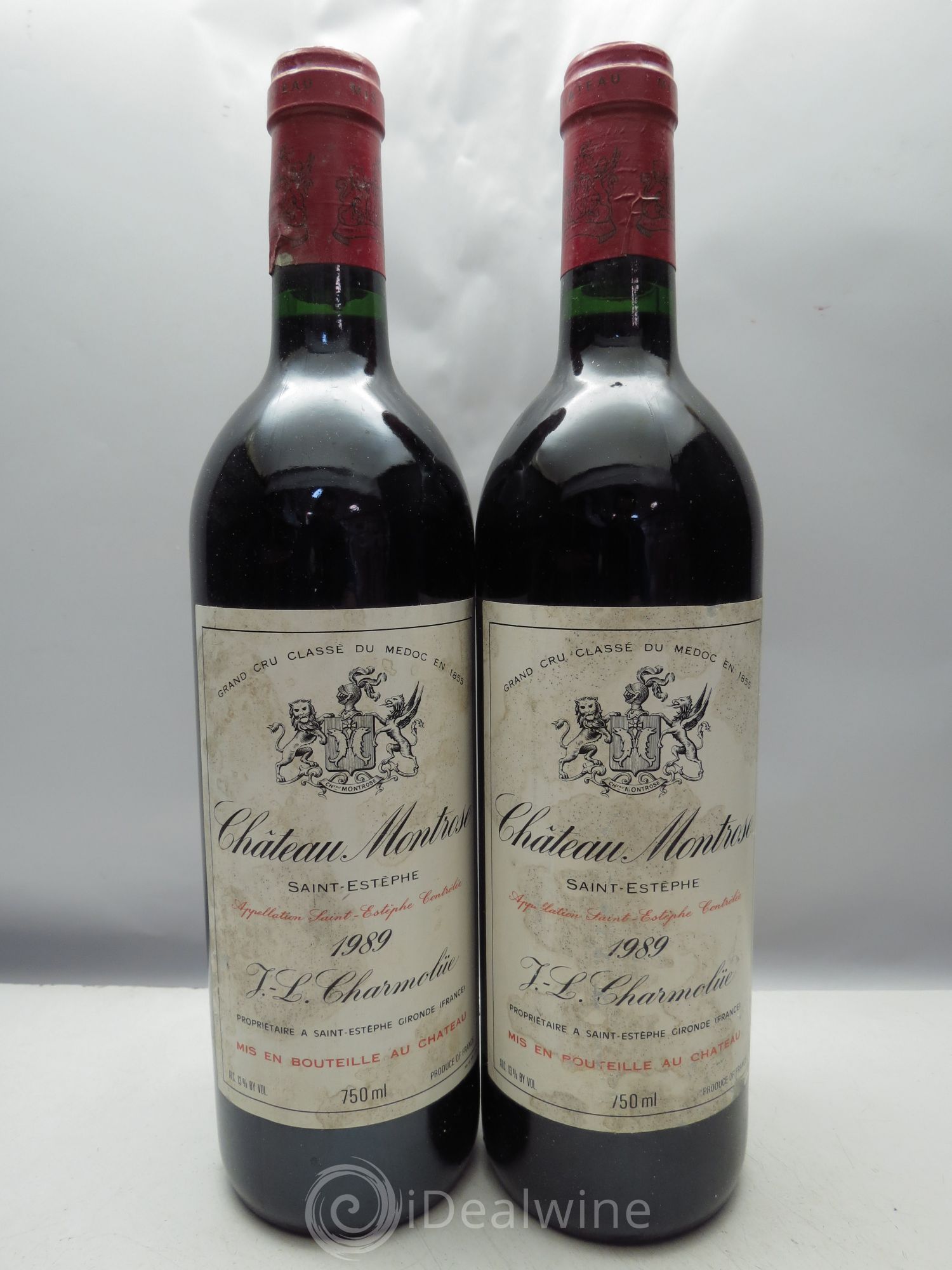 Château Montrose 2ème Grand Cru Classé 1989 - Lot de 12 bouteilles - 6