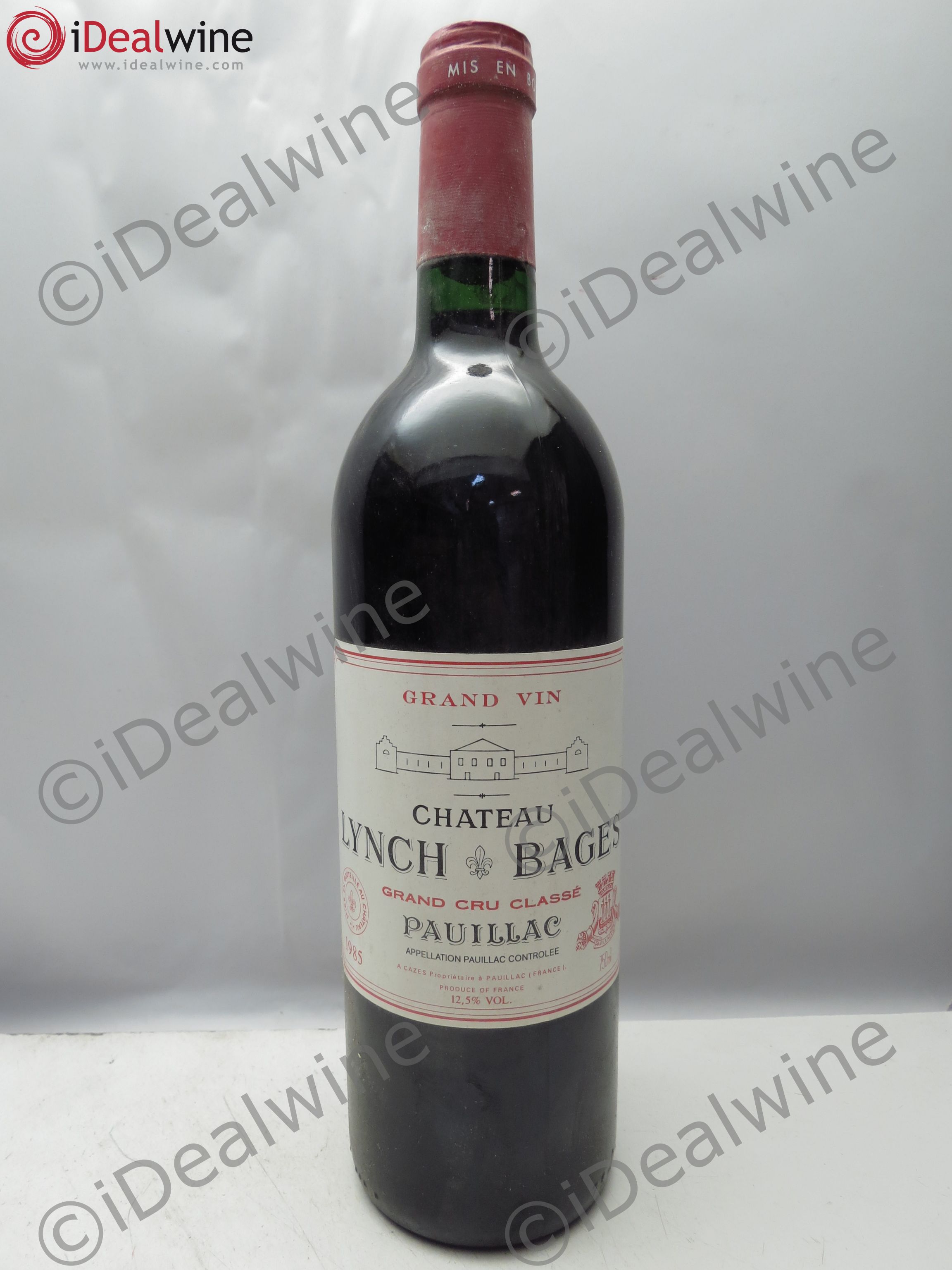 Château Lynch Bages 5ème Grand Cru Classé 1985 - Lot de 1 bouteille - 0