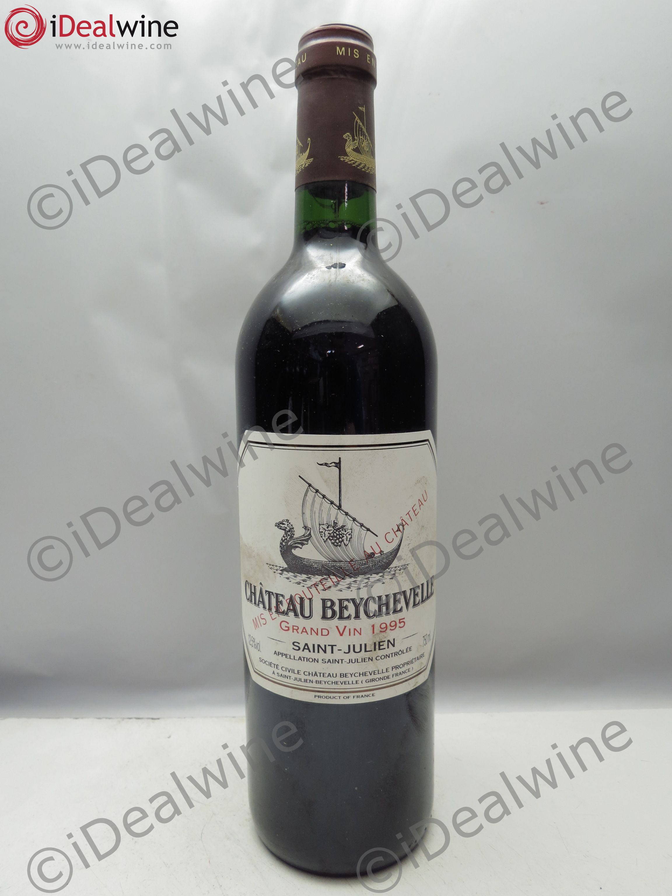 Château Beychevelle 4ème Grand Cru Classé 1995 - Lot de 6 bouteilles - 0
