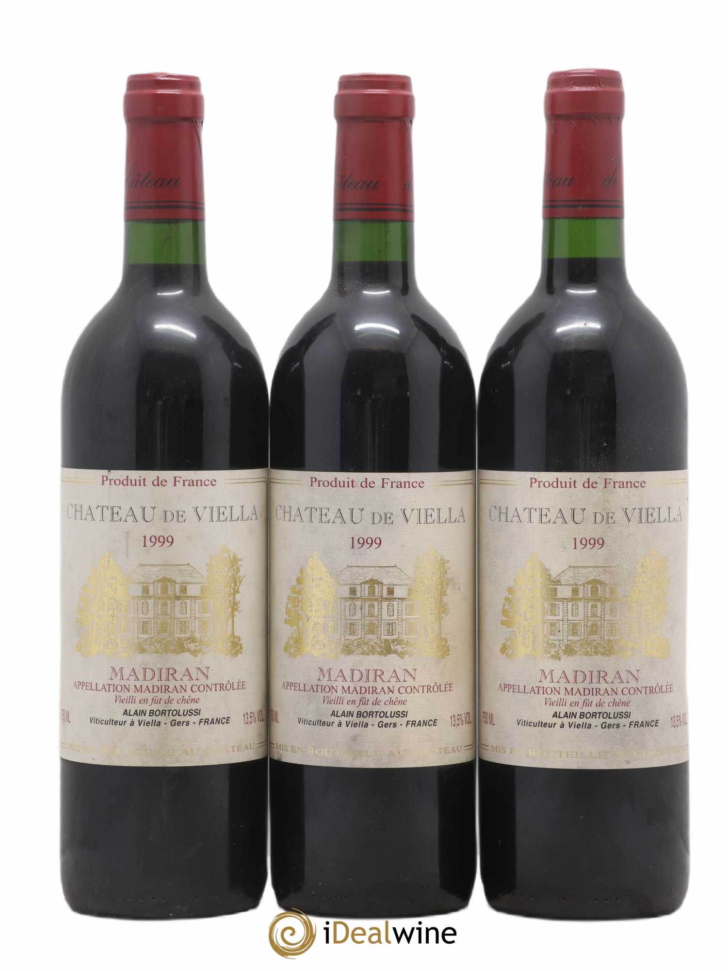 Madiran Château de Viella 1999 - Posten von 6 Flaschen - 2
