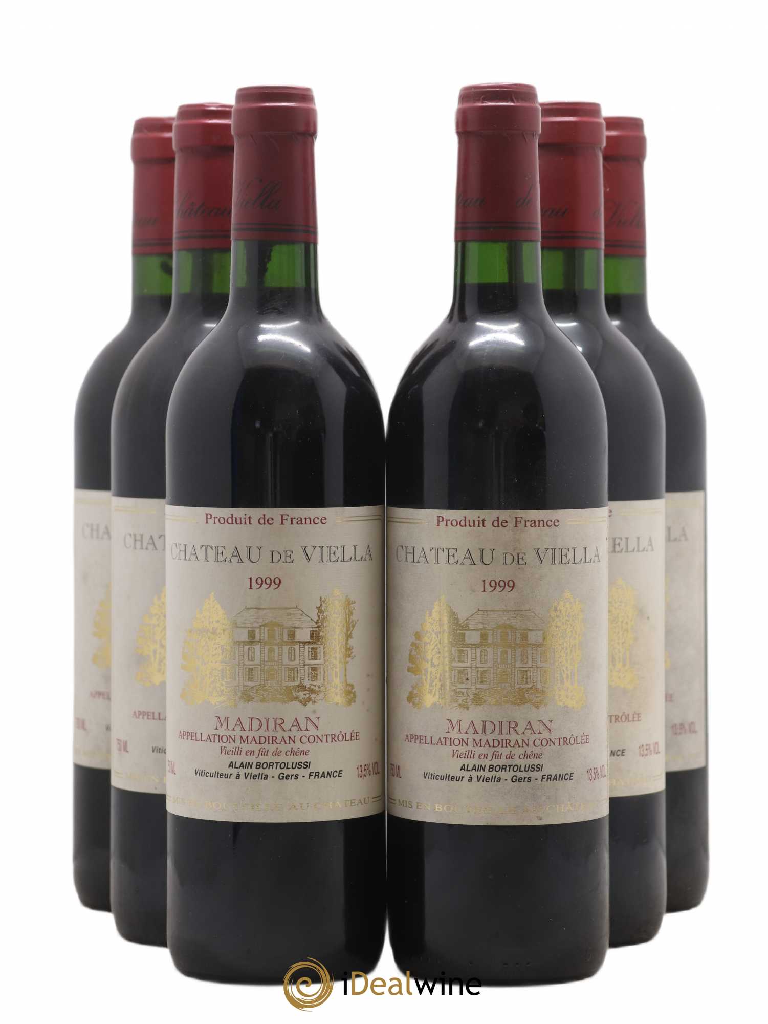 Madiran Château de Viella 1999 - Posten von 6 Flaschen - 0