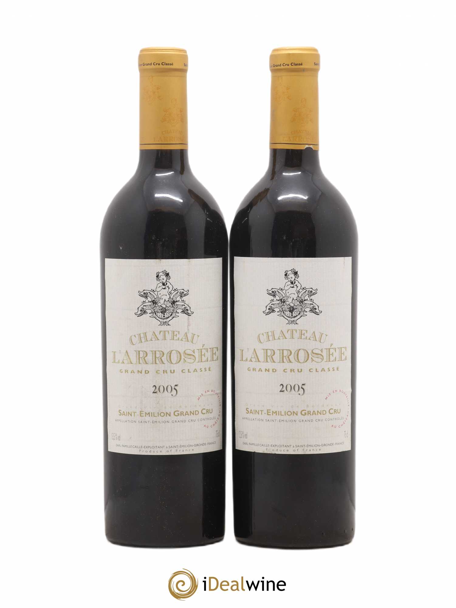 Château l' Arrosée Grand Cru Classé 2005 - Lot de 2 bouteilles - 0