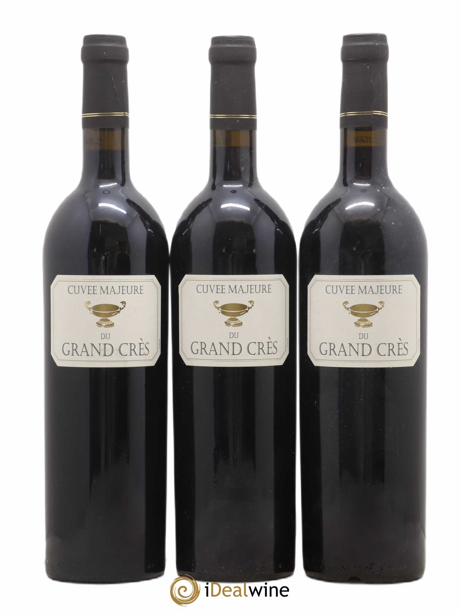 Corbières Cuvée Majeure Domaine du Grand Crès (sans prix de réserve) 2011 - Lotto di 3 bottiglie - 0