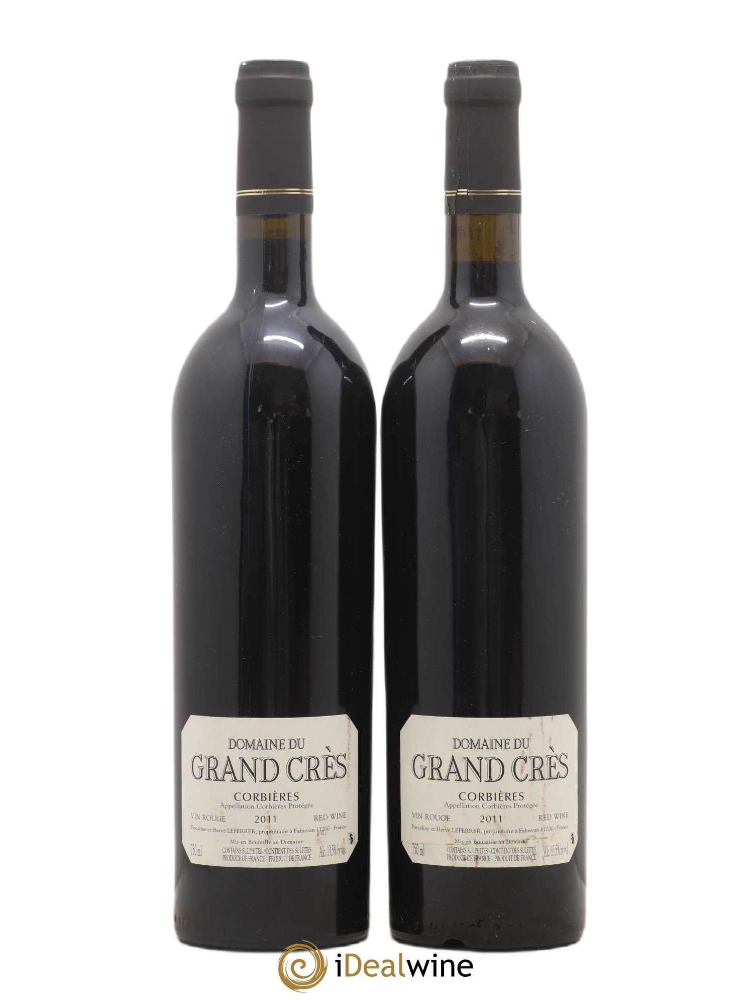 Corbières Cuvée Majeure Domaine du Grand Crès 2011 - Posten von 2 Flaschen - 1