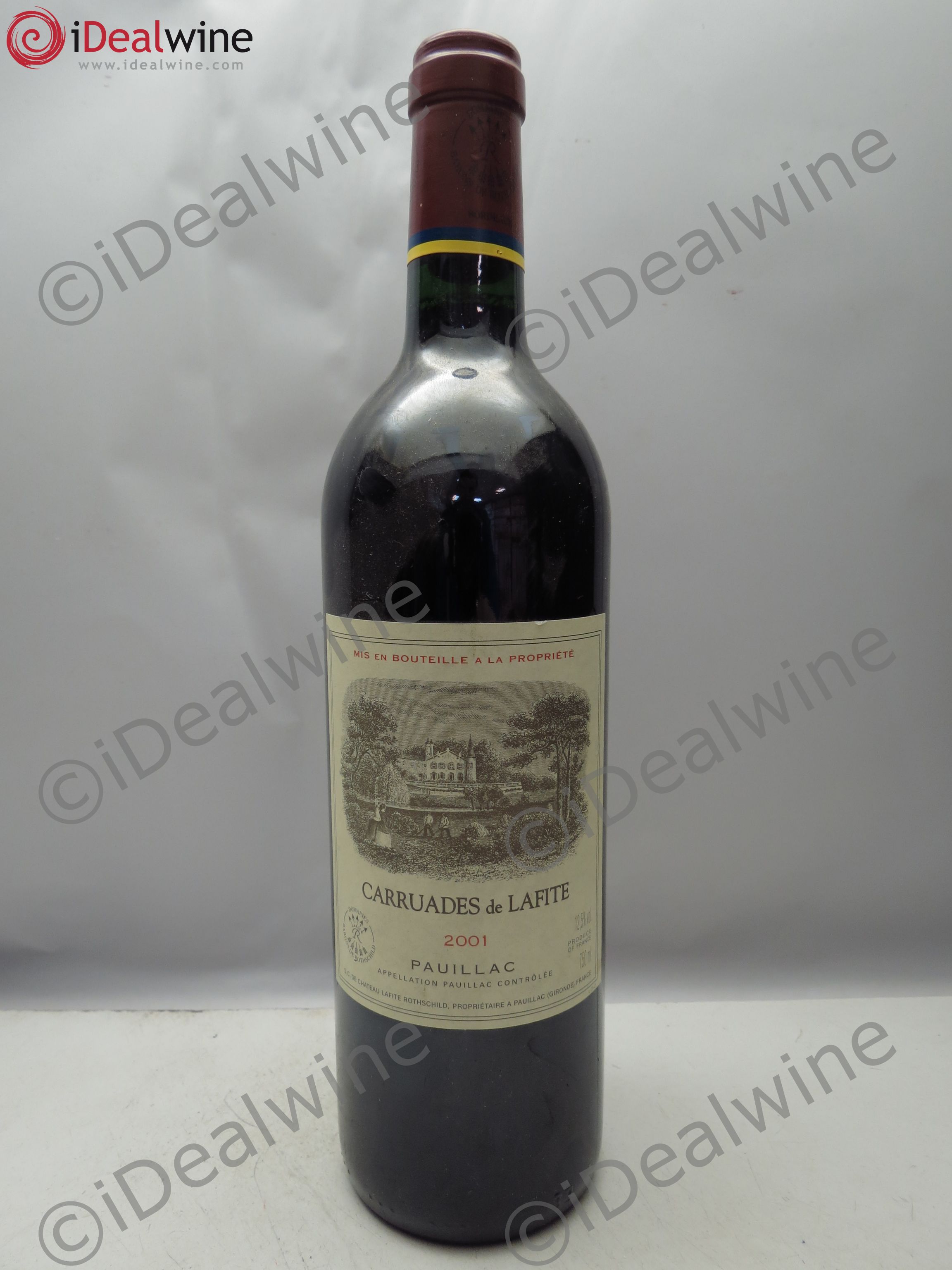 Carruades de Lafite Rothschild Second Vin 2001 - Lot de 1 bouteille - 0