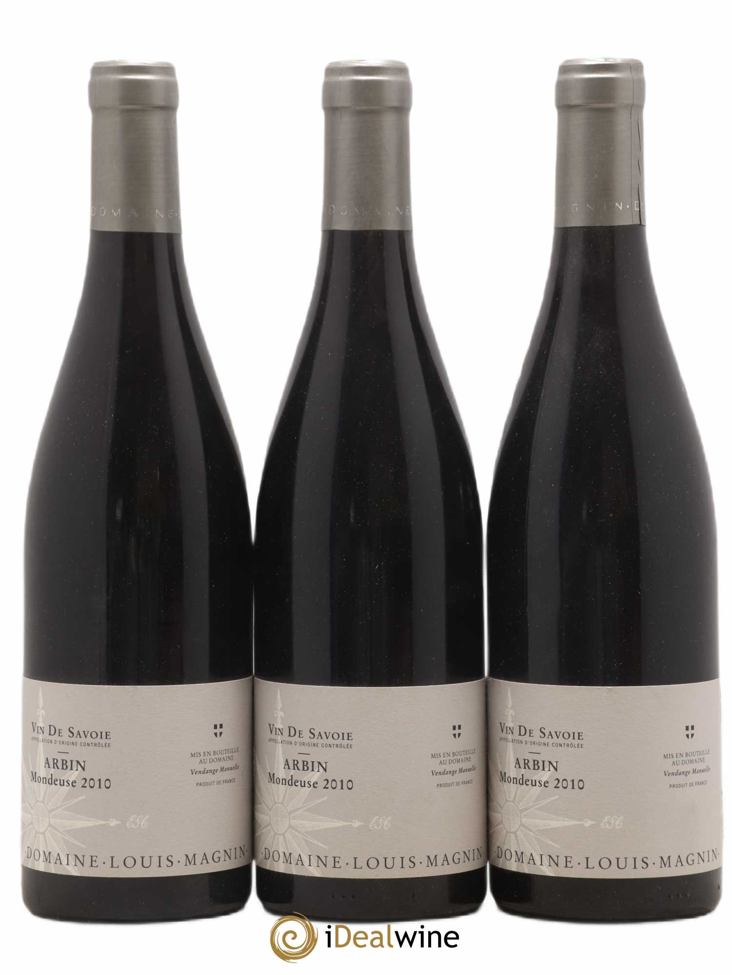 Vin de Savoie Arbin Mondeuse Louis Magnin 2010 - Lot de 3 bouteilles - 0