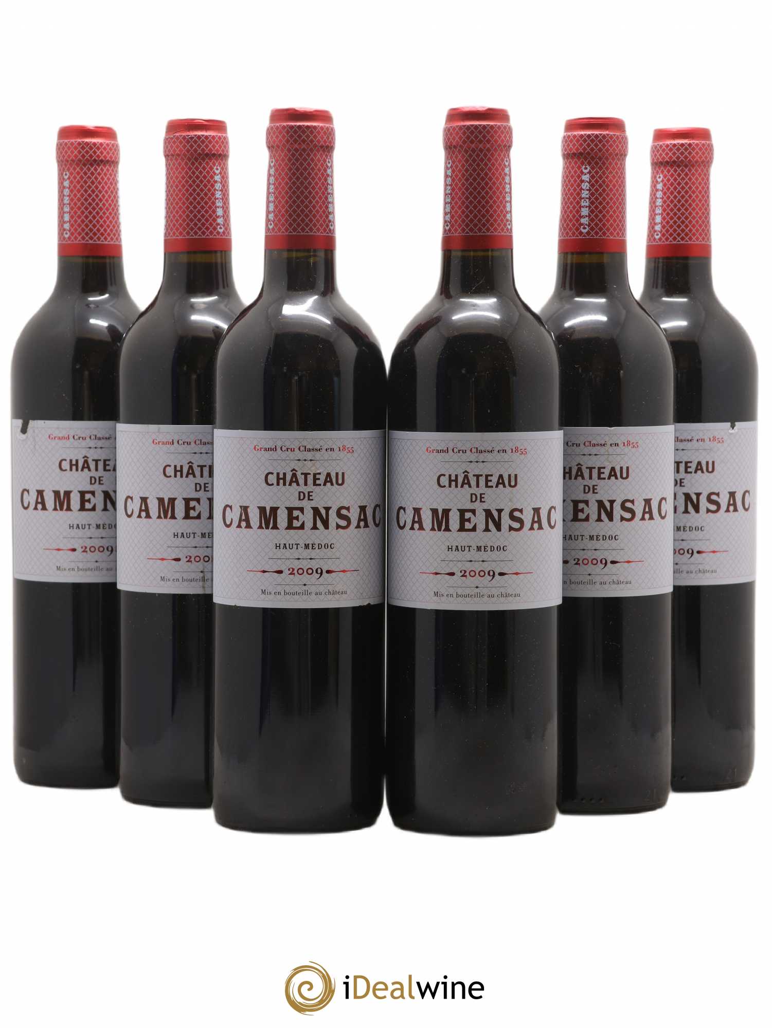Château Camensac 5ème Grand Cru Classé 2009 - Lot de 6 bouteilles - 0