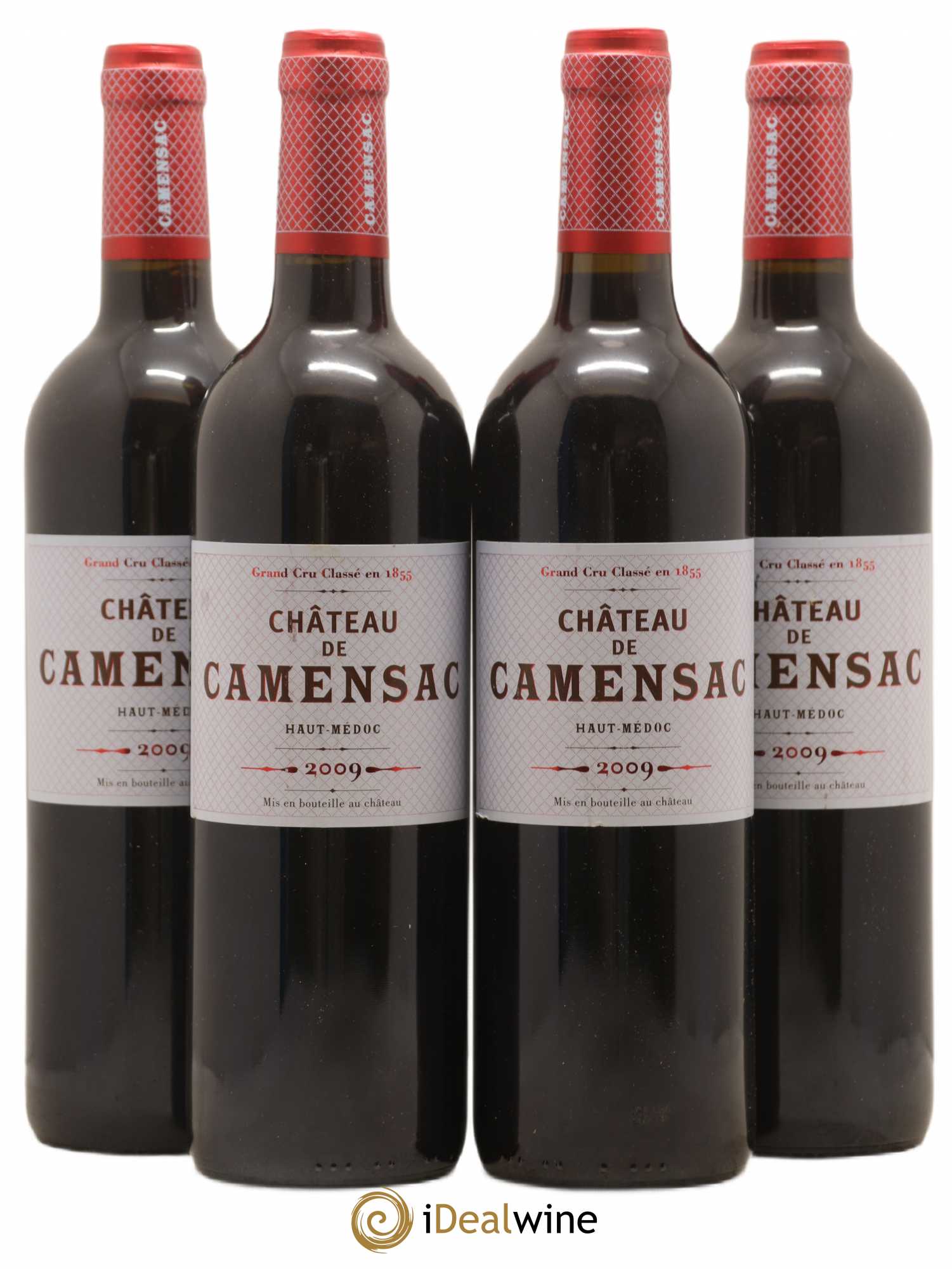 Château Camensac 5ème Grand Cru Classé 2009 - Lot de 4 bouteilles - 0