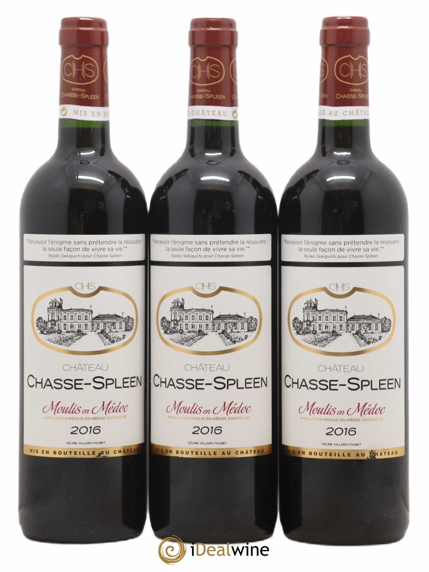 Château Chasse Spleen 2016 - Lot de 12 bouteilles - 3